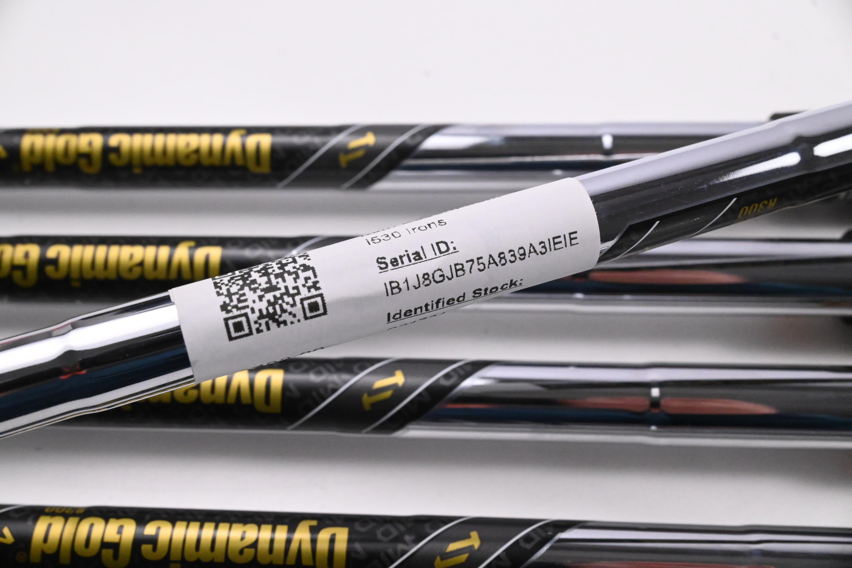 Ping i530 Irons / 5-PW / Red Dot / Regular Flex Dynamic Gold MID 100 R300 Shafts