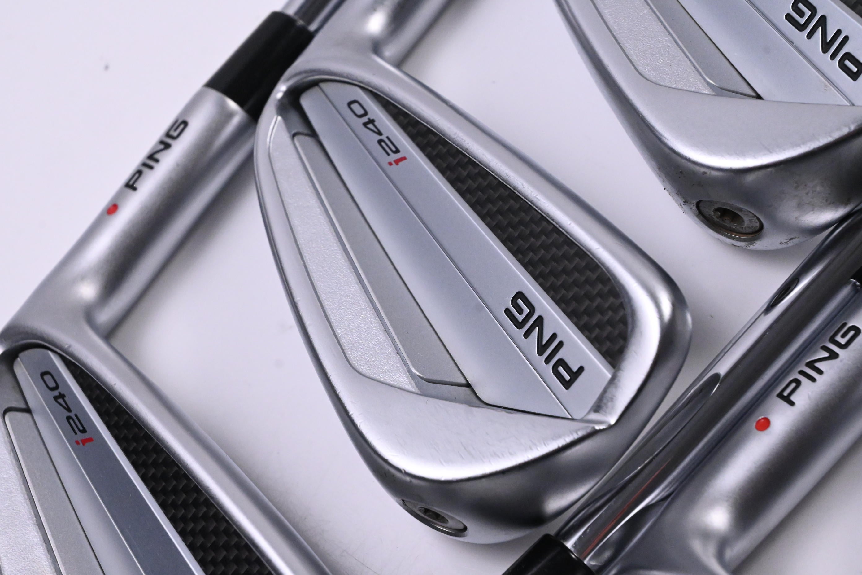 Ping I240 Irons / 5-PW / Red Dot / Stiff Flex Dynamic Gold 120 S300 Shafts