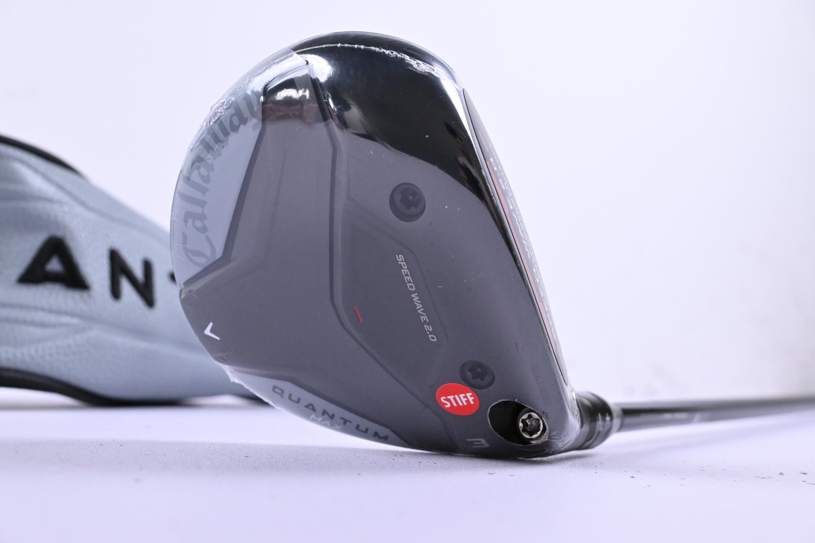Callaway Quantum Max #3 Wood / 15 Degree / Stiff Flex Denali Frost Silver 60