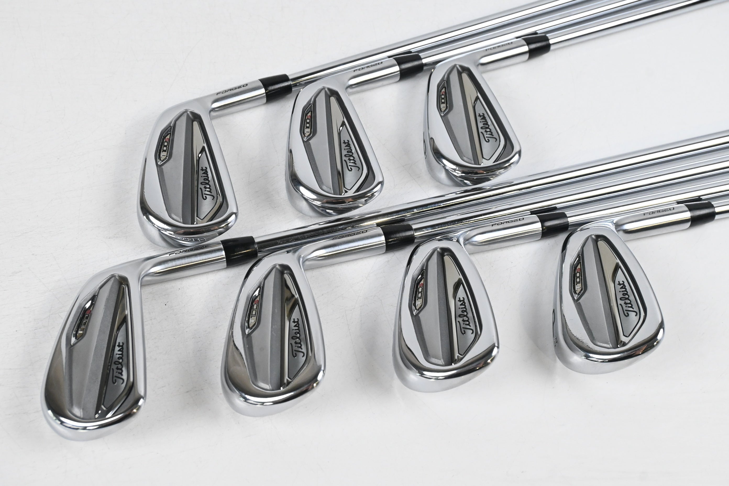 Titleist T100 S 2019 Irons / 4-PW / Stiff Flex Project X LZ 120 Shafts