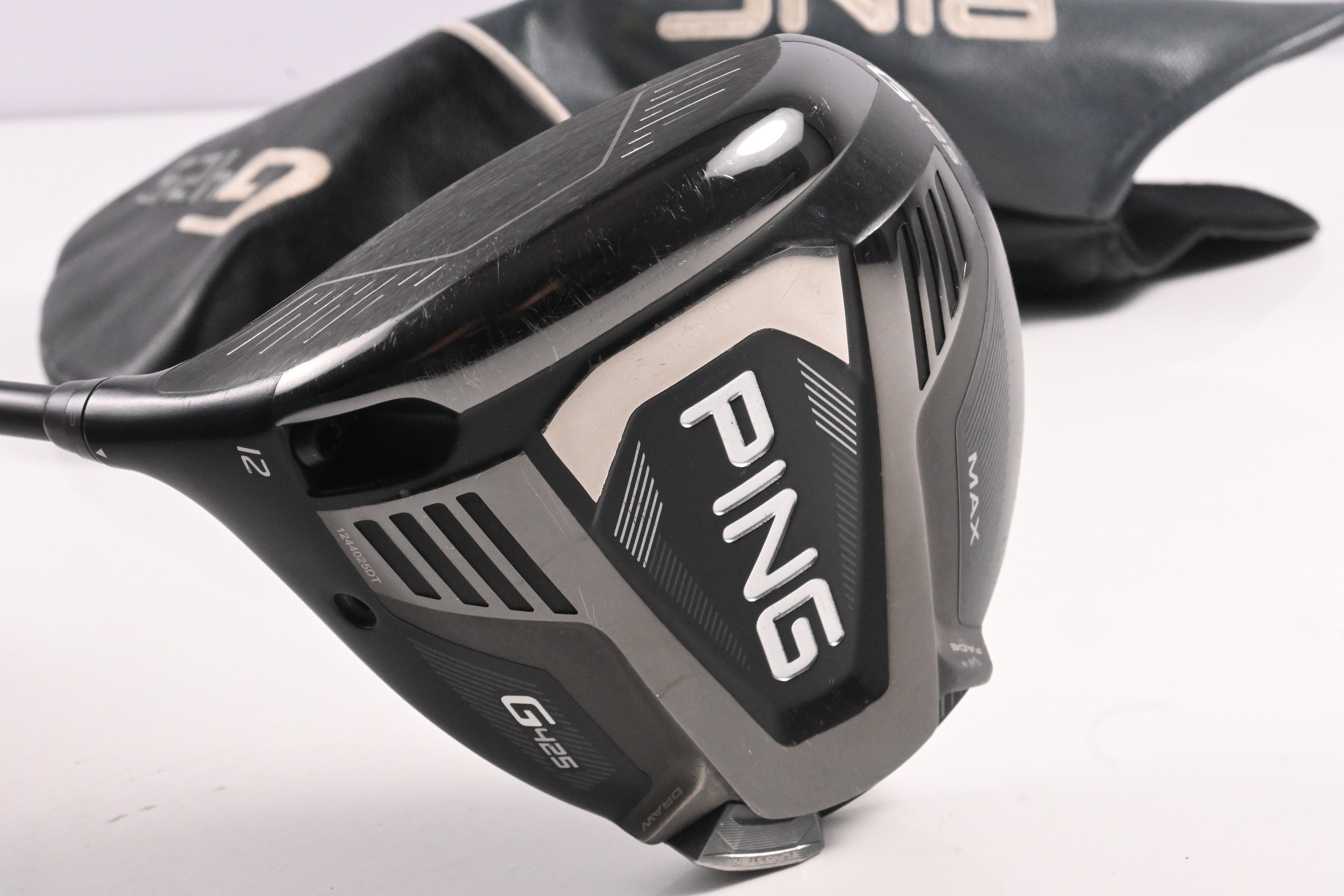 Left Hand Ping G425 Max Driver / 12 Degree / Stiff Flex Ping Alta CB Blue 50