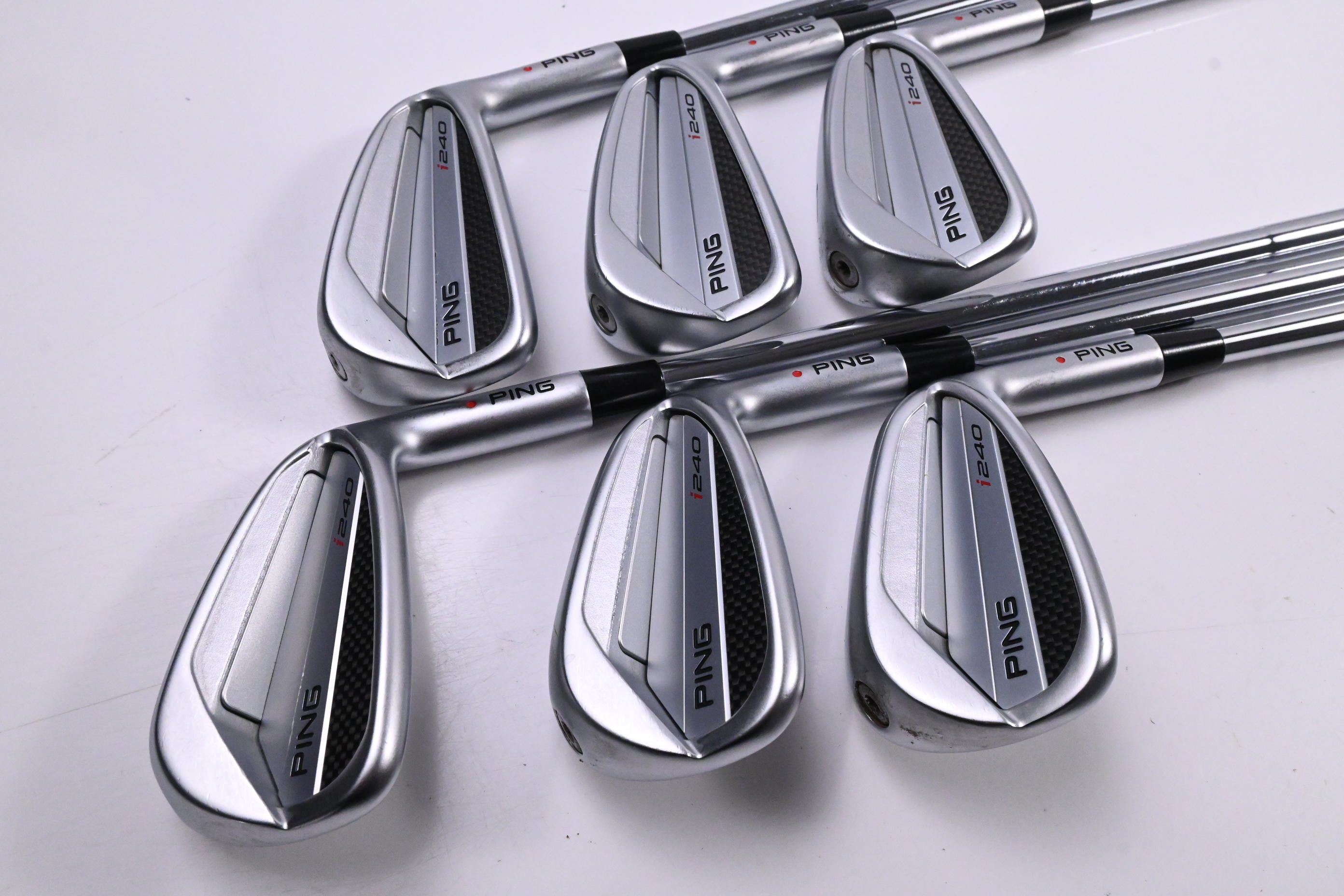 Ping I240 Irons / 5-PW / Red Dot / Stiff Flex Dynamic Gold 120 S300 Shafts