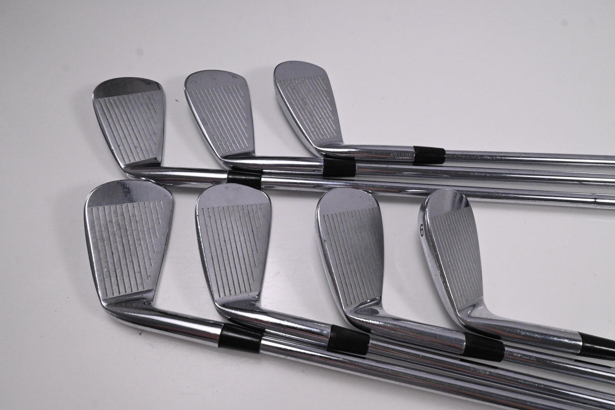 Taylormade RAC Coin Forged Irons / 3-9i / Stiff Flex Dynamic Gold Shafts