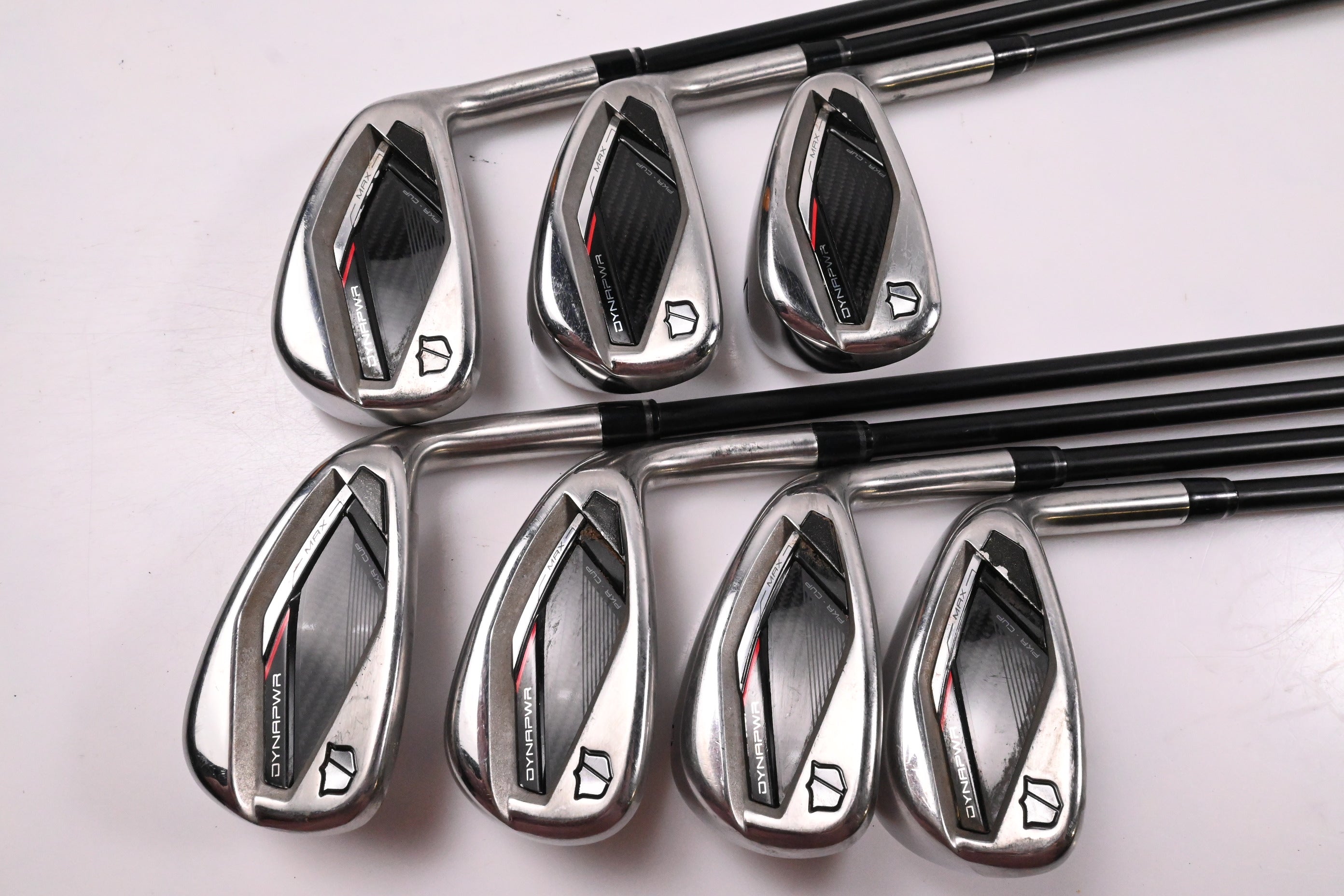 Wilson DYNAPWR Max 2025 Irons / 5-PW+GW / Regular Flex KBS MAX 65 Shafts
