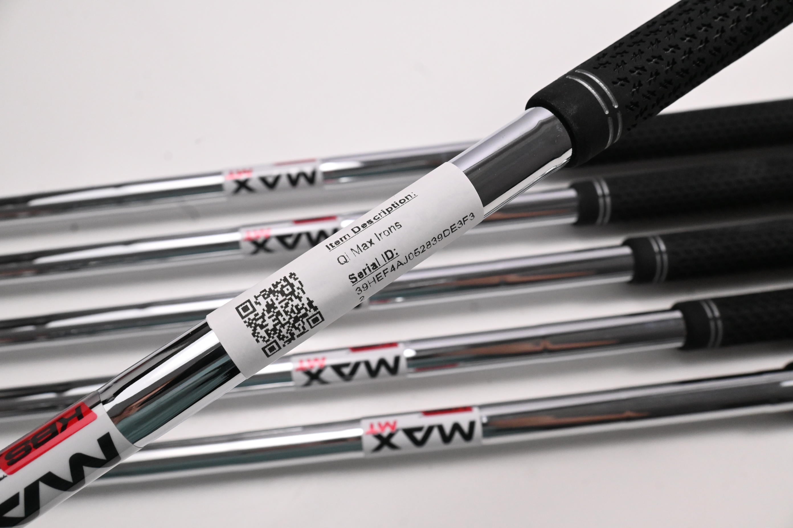 Taylormade Qi Max Irons / 5-PW / Regular Flex KBS MAX MT 85 Shafts