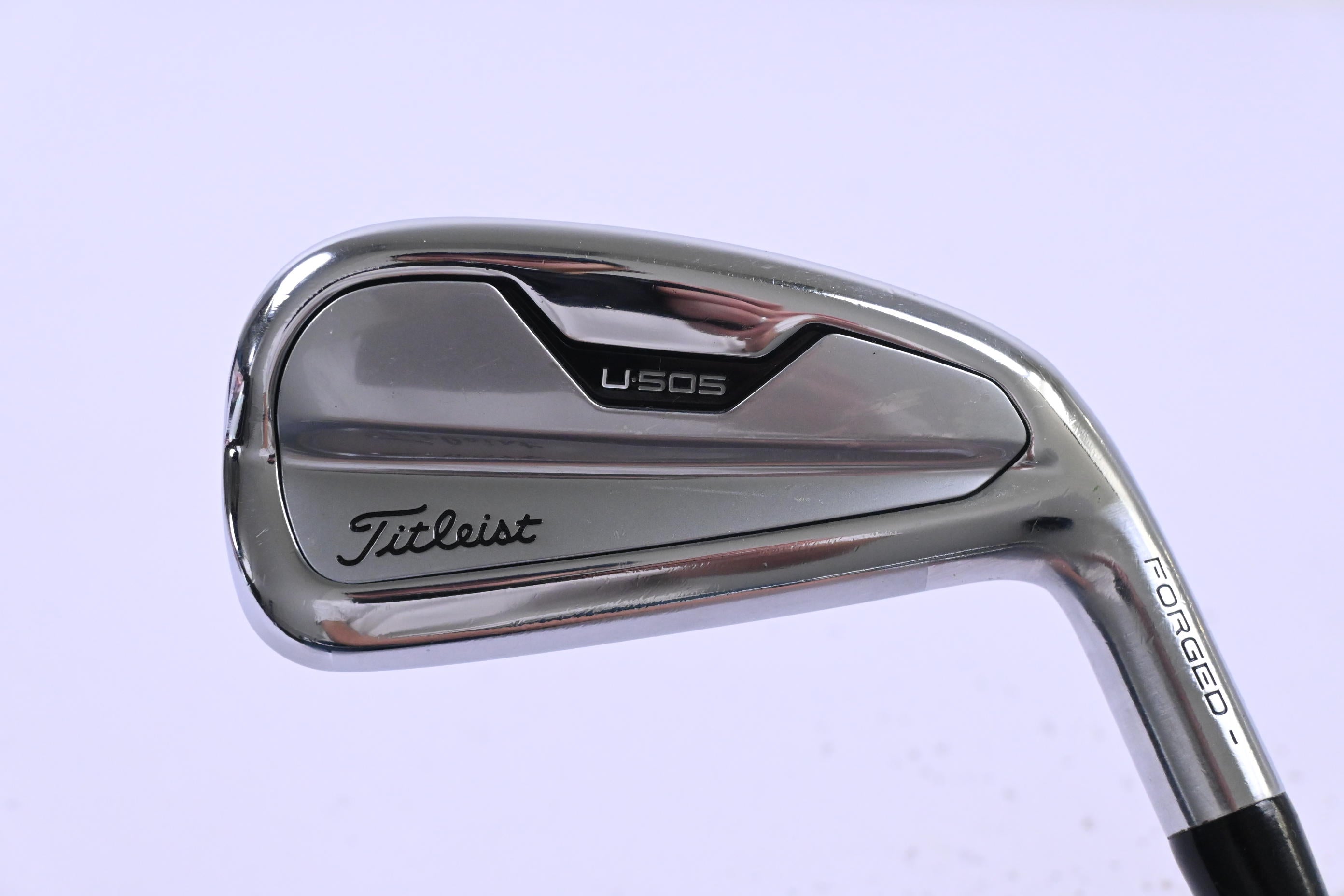 Titleist U505 #2 Iron / 18 Degree / Stiff Flex HZRDUS Smoke Black RDX 80 Shaft