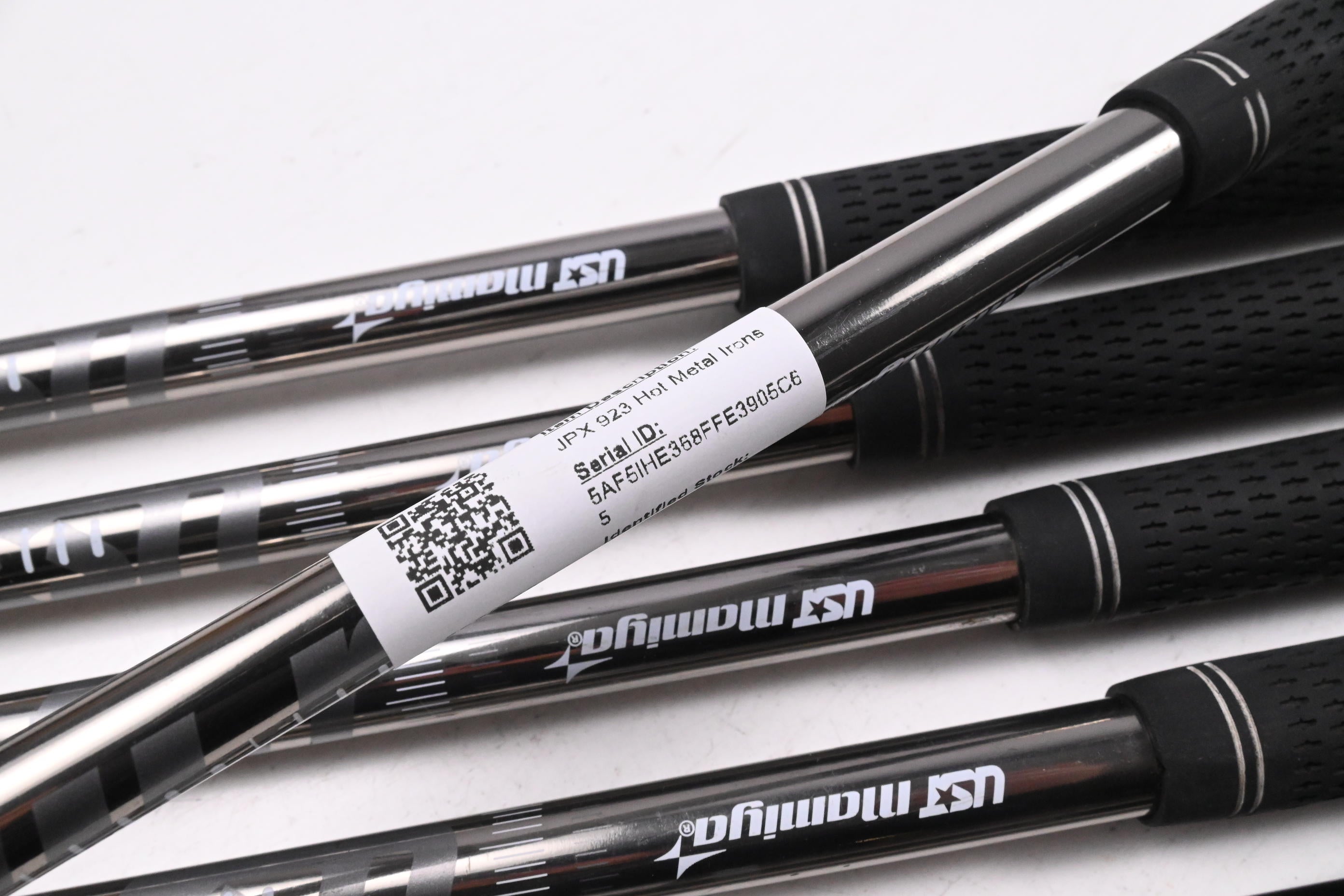 Mizuno JPX 923 Hot Metal Irons / 5-PW / Regular Flex UST Recoil 95 Shafts