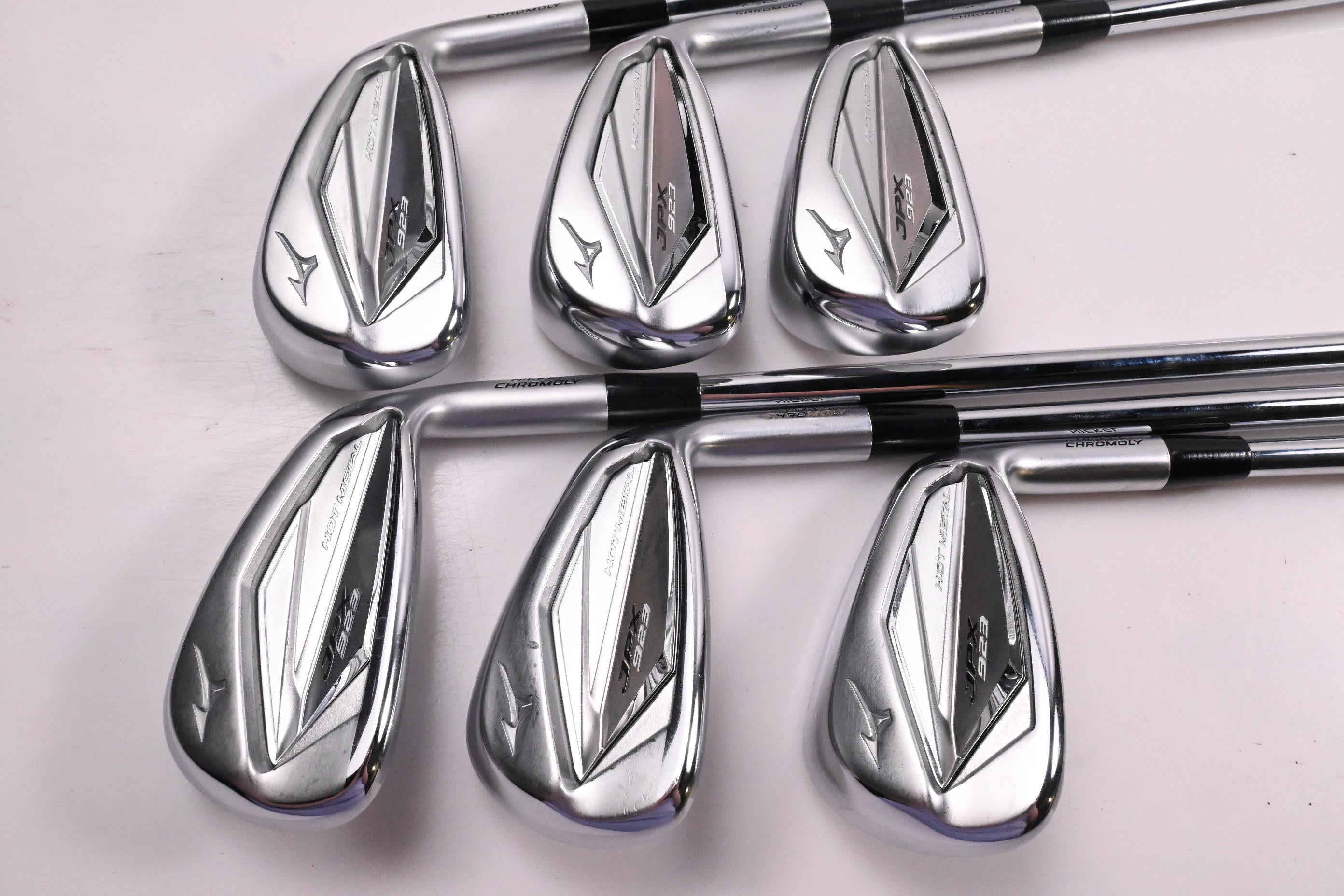 Mizuno JPX 923 Hot Metal Irons / 5-PW / Stiff Flex Dynamic Gold 105 S300 Shafts