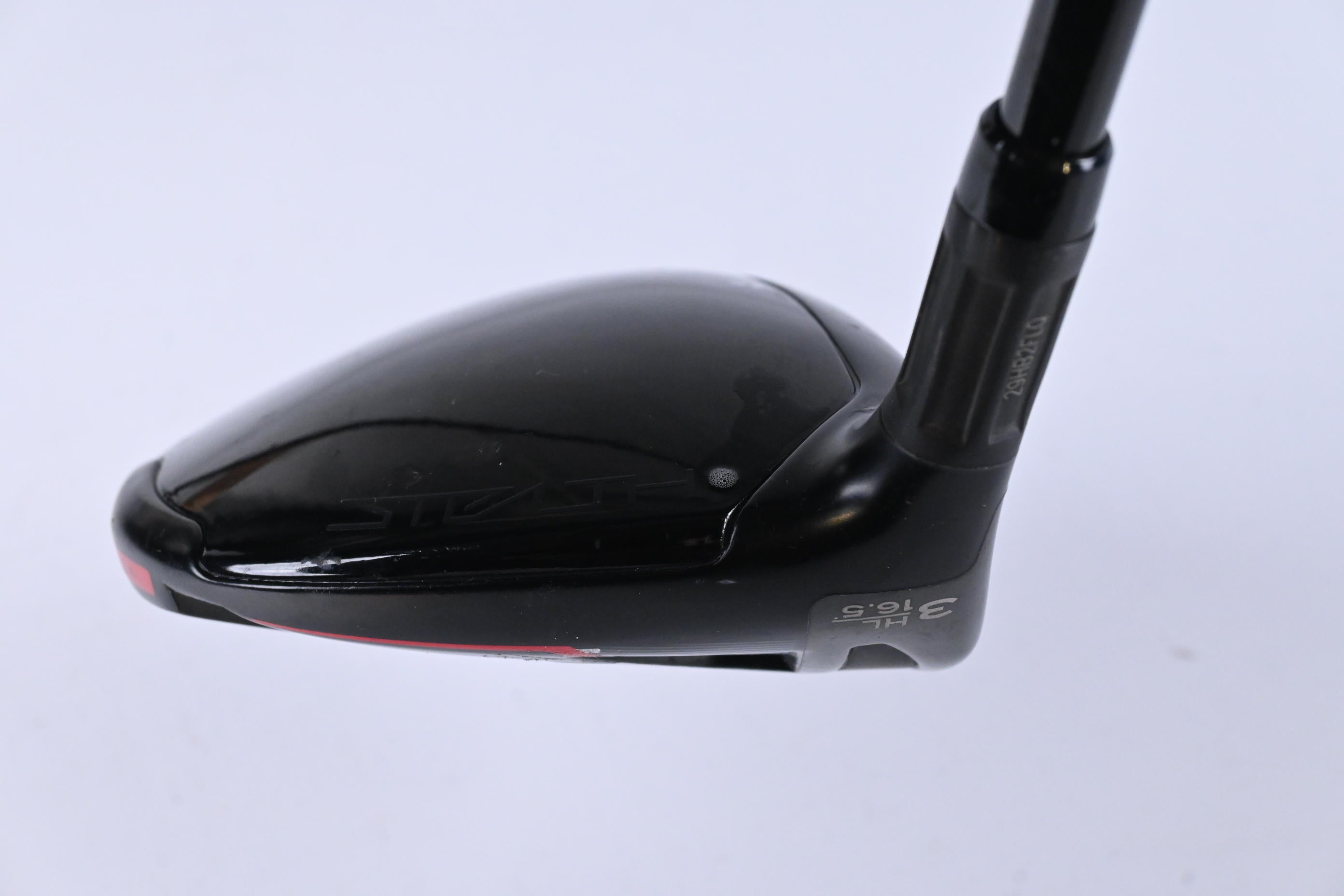 Left Hand Taylormade Stealth 2 #3 HL Wood / 16.5 Degree / Senior Flex Ventus TR