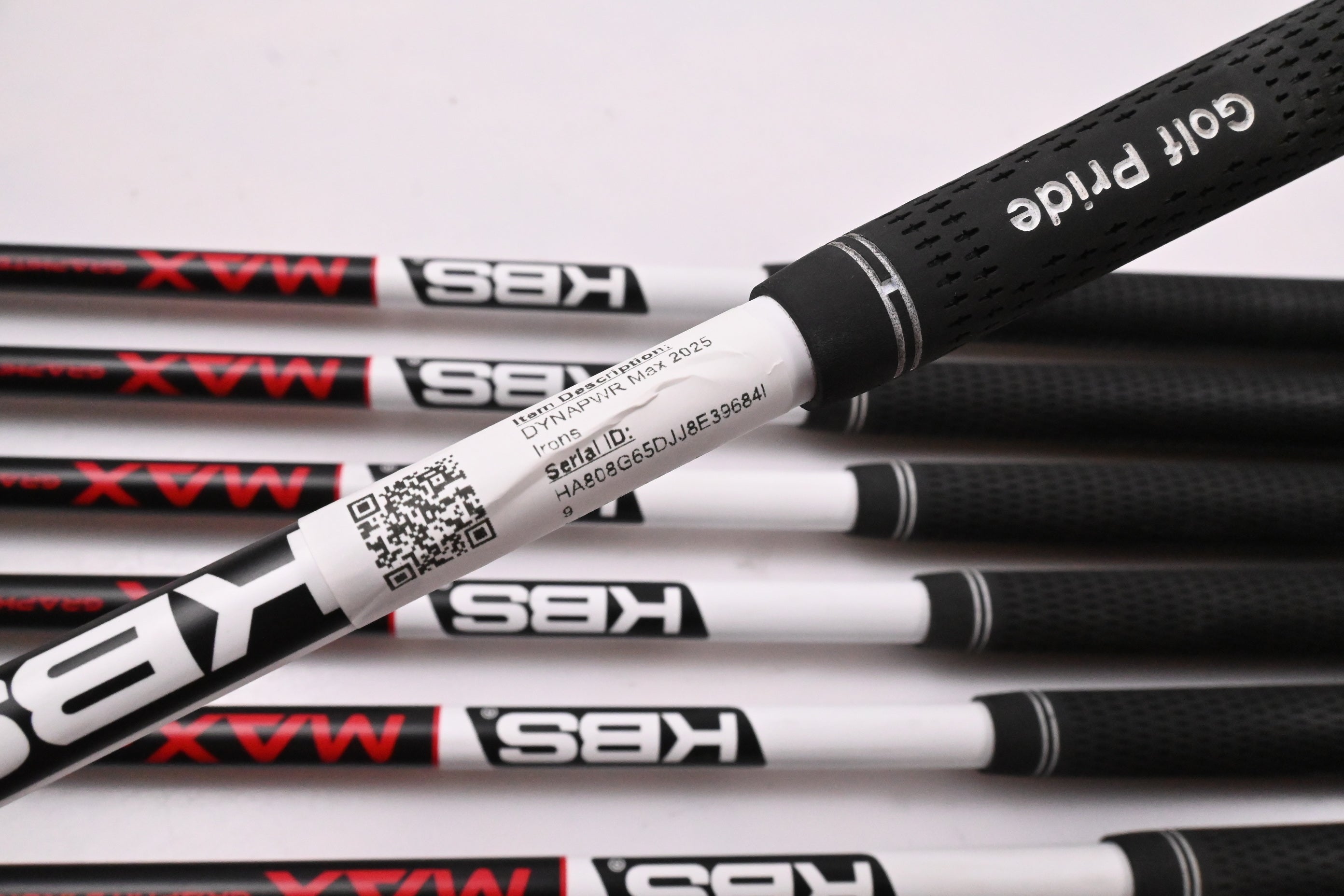 Wilson DYNAPWR Max 2025 Irons / 5-PW+GW / Regular Flex KBS MAX 65 Shafts