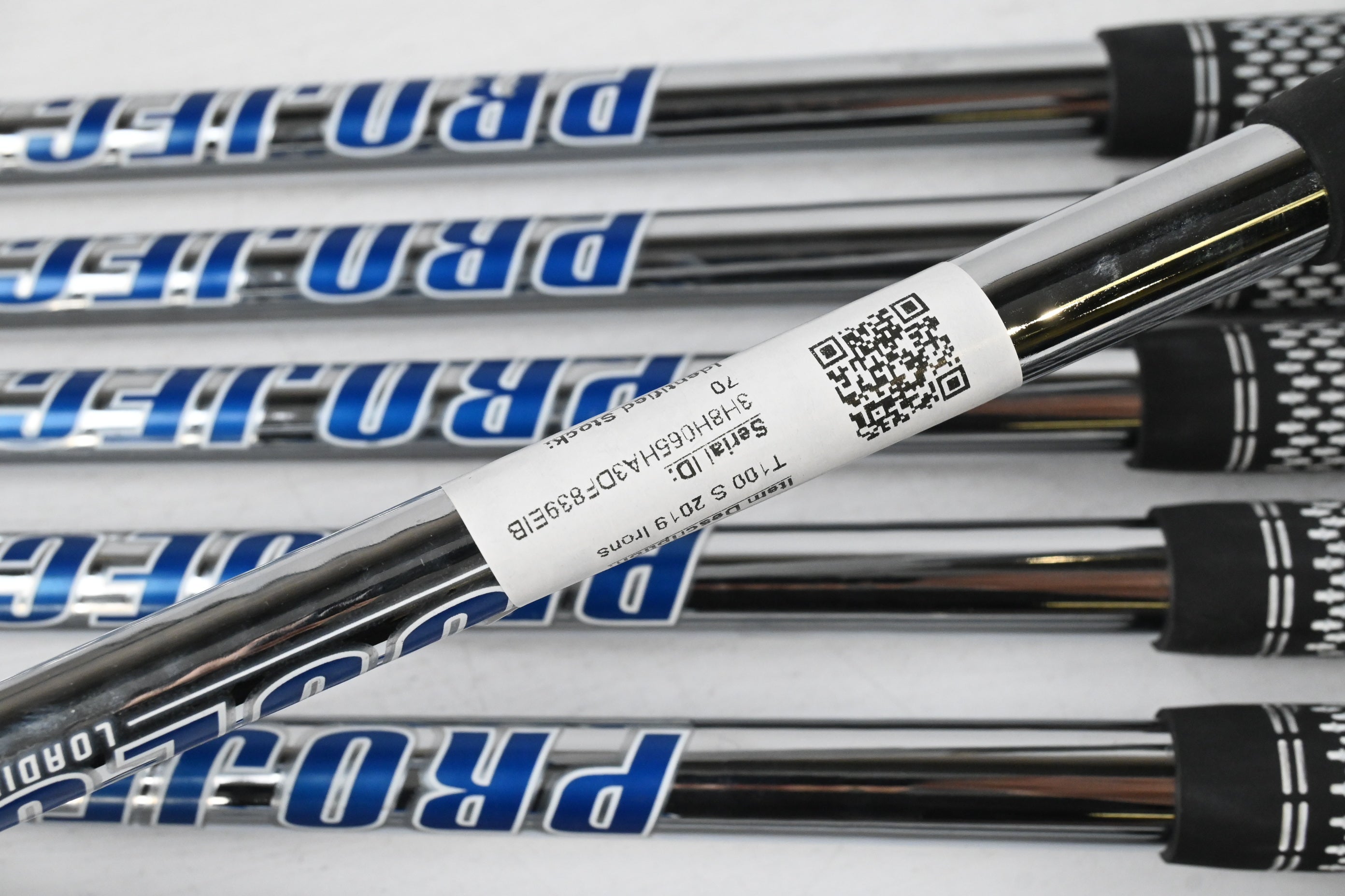 Titleist T100 S 2019 Irons / 4-PW / Stiff Flex Project X LZ 120 Shafts
