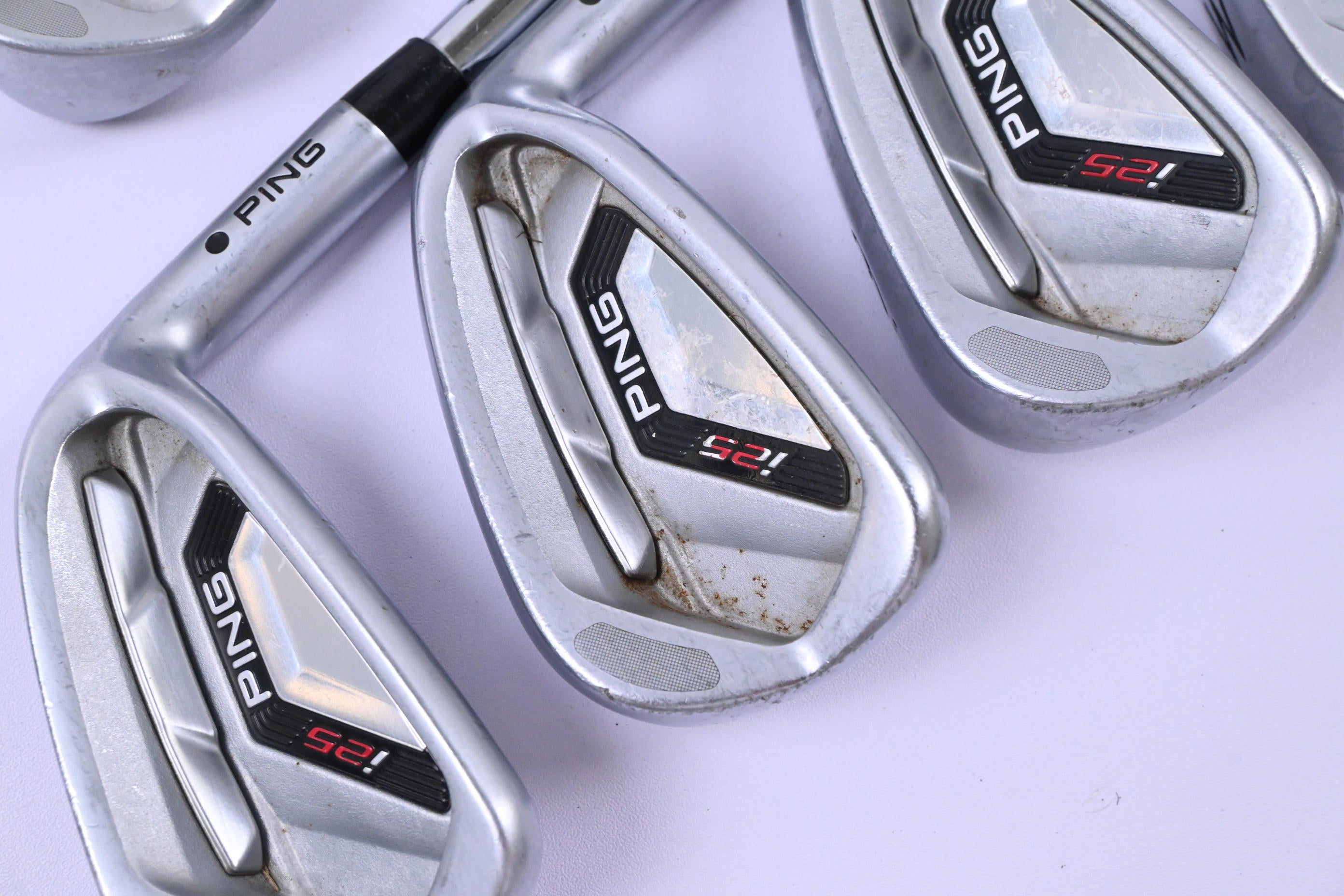Ping i25 Irons / 4-PW / Black Dot / Regular Flex Ping CFS Shafts