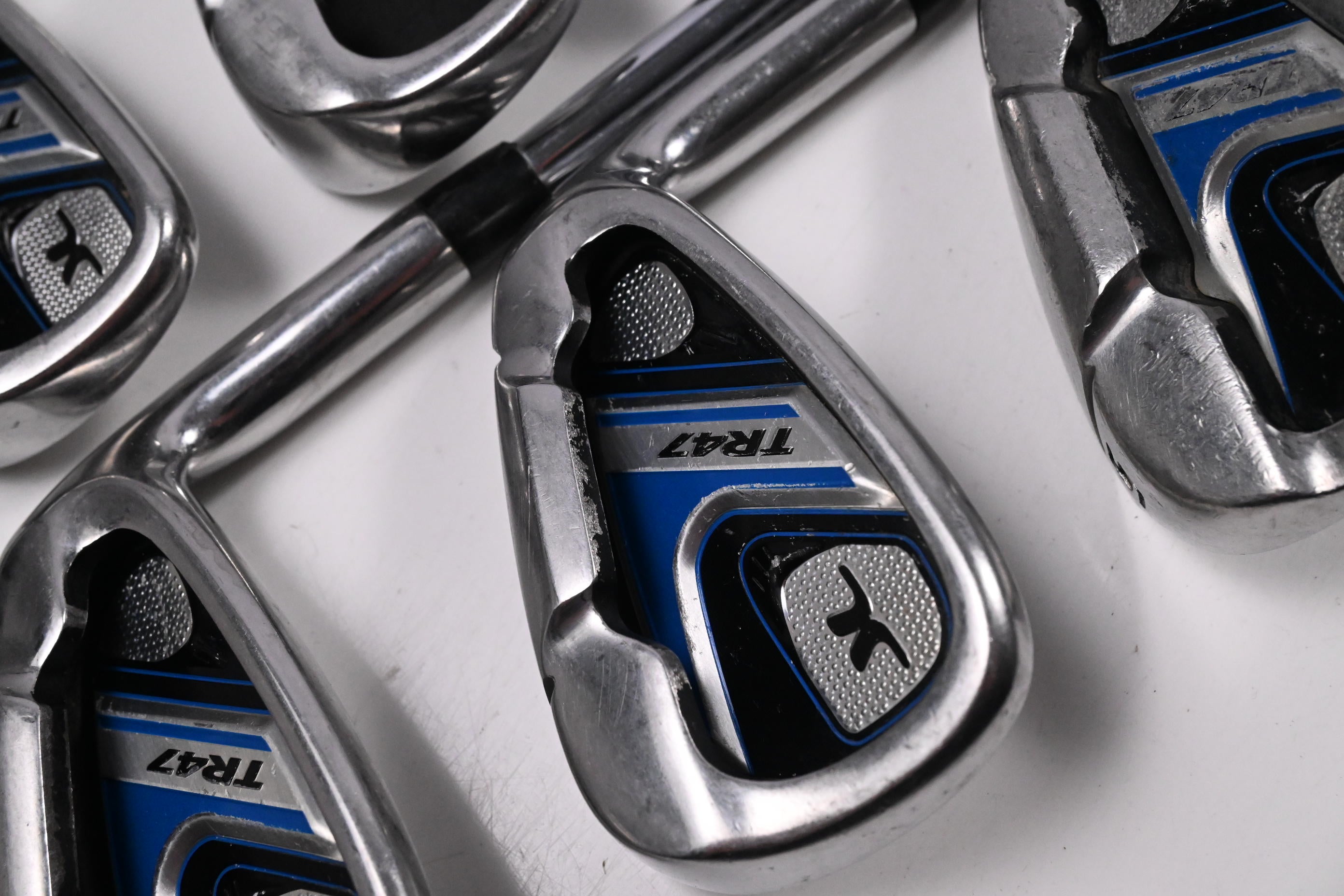 John Letters TR47 Irons / 5-9I+SW / Stiff Flex Project X Rifle Shafts