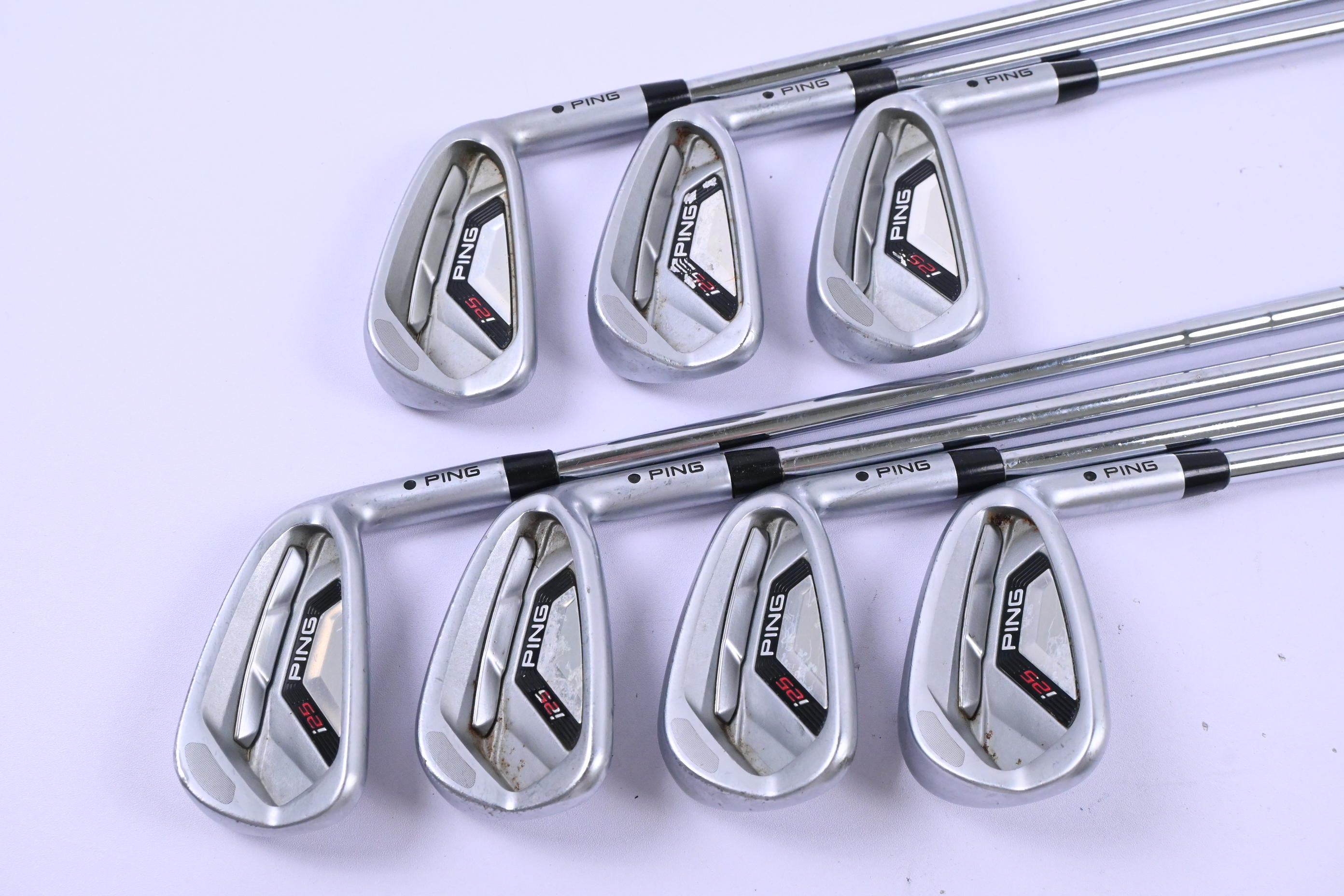 Ping i25 Irons / 4-PW / Black Dot / Regular Flex Ping CFS Shafts