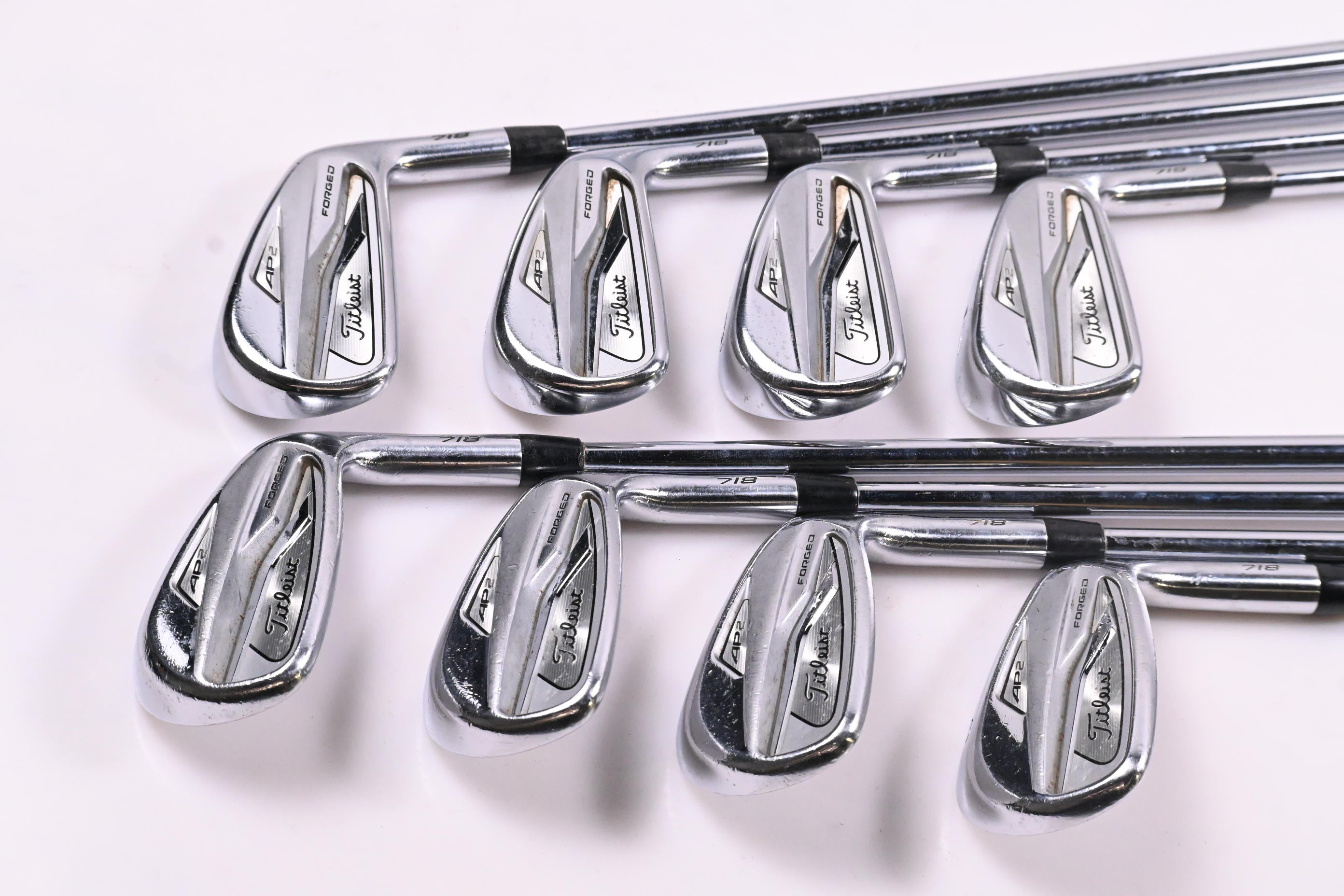 Titleist 718 AP2 Irons / 4-PW+50° / Regular Flex Project X Shaft