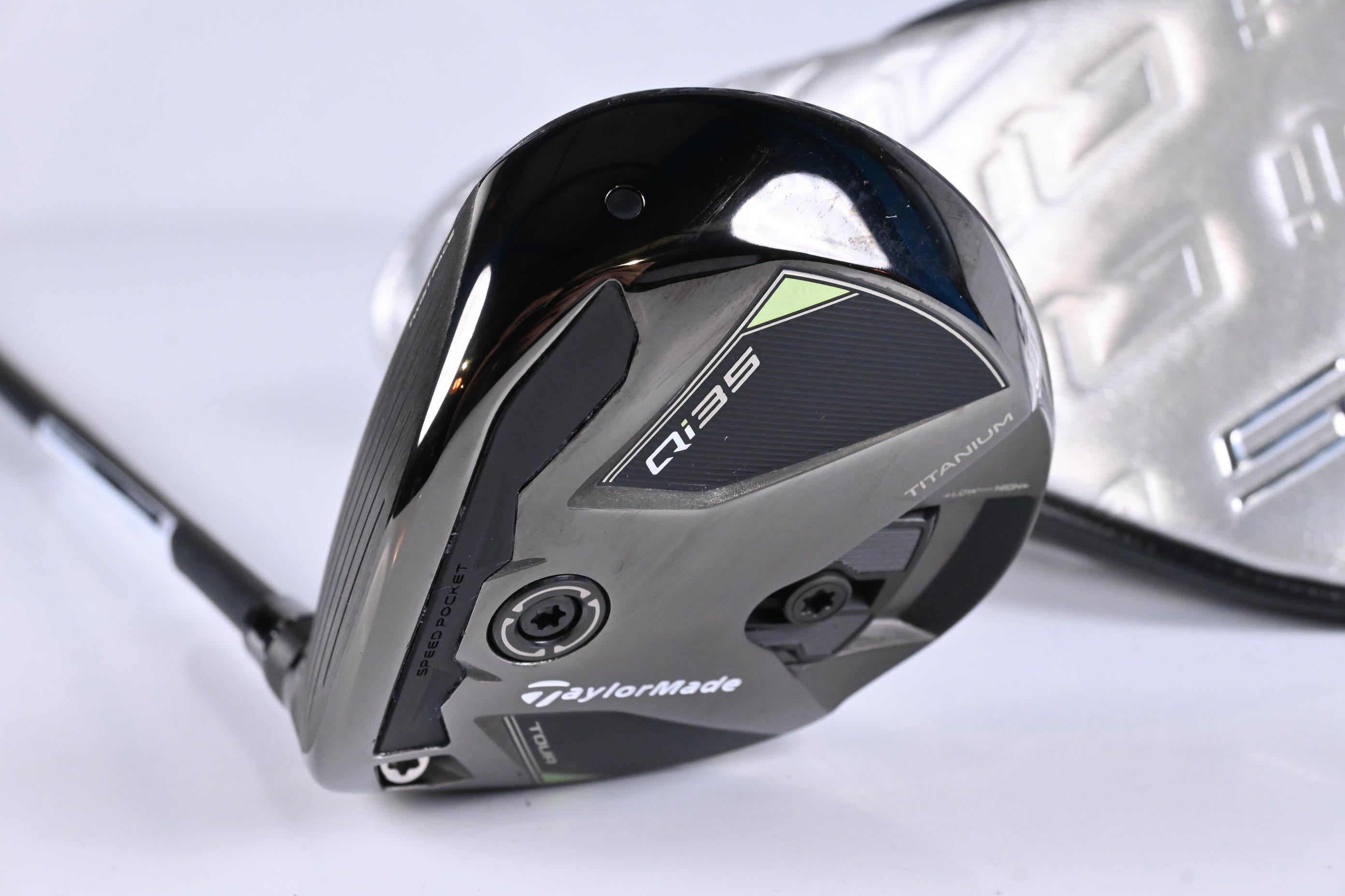 Left Hand Taylormade Qi35 Tour #3 Wood / 15 Degree / Stiff Flex Kai'li Darkwave