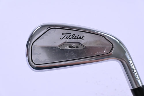 Titleist U505 2023 #3 Iron / 20 Degree / Stiff Flex HZRDUS Gen4 Black 80 Shaft