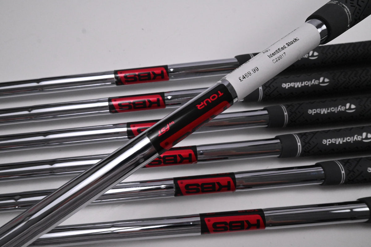 Taylormade P7MC 2023 Irons / 4-PW / Stiff Flex KBS Tour Shafts