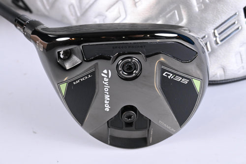 Left Hand Taylormade Qi35 Tour #3 Wood / 15 Degree / Stiff Flex Kai'li Darkwave