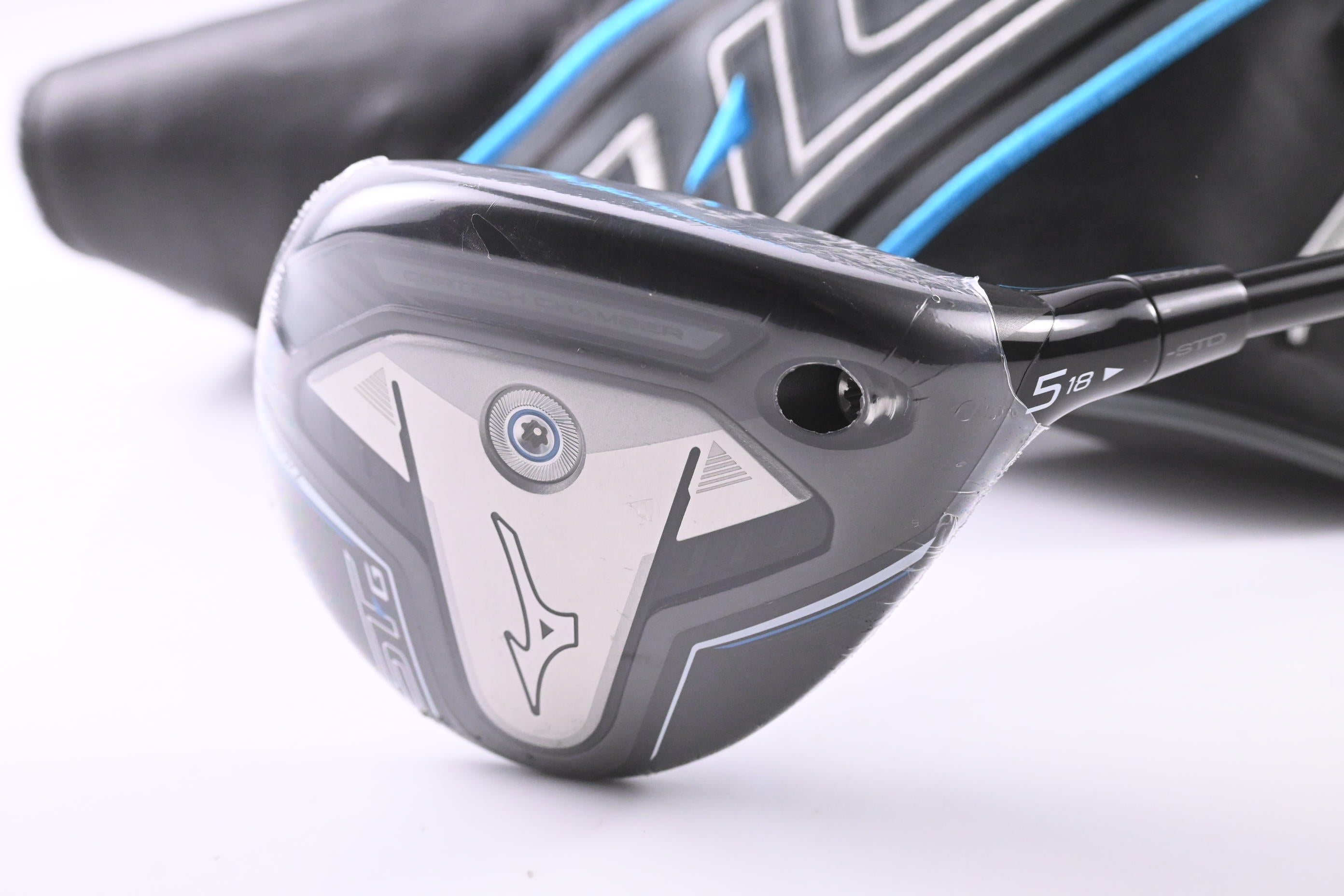 Mizuno ST-G Titanium #5 Wood / 18 Degree / Stiff Flex Kai`li Blue 60 Shaft