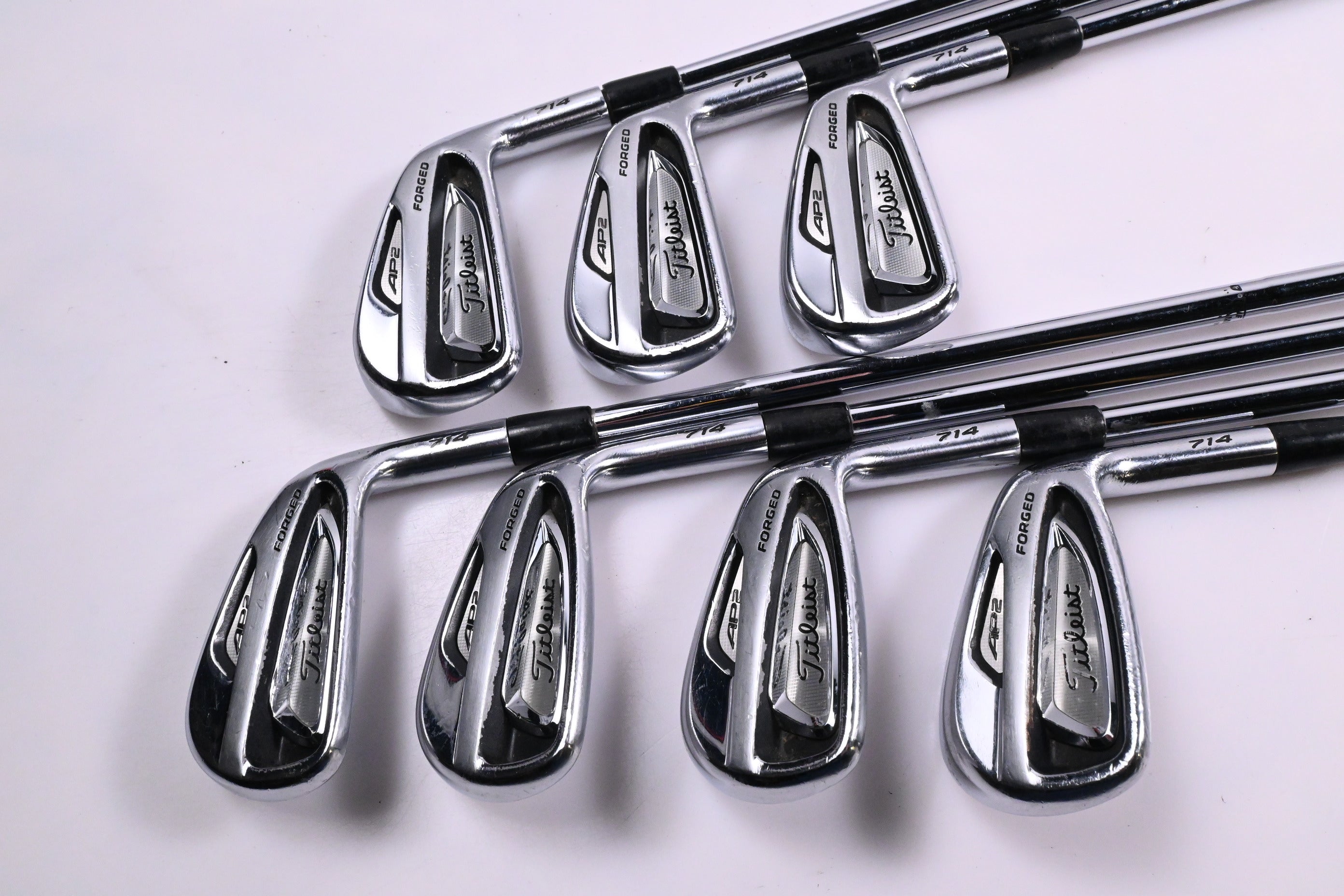Titleist 714 AP2 Irons / 4-PW / Stiff Flex Dynamic Gold S300 Shafts