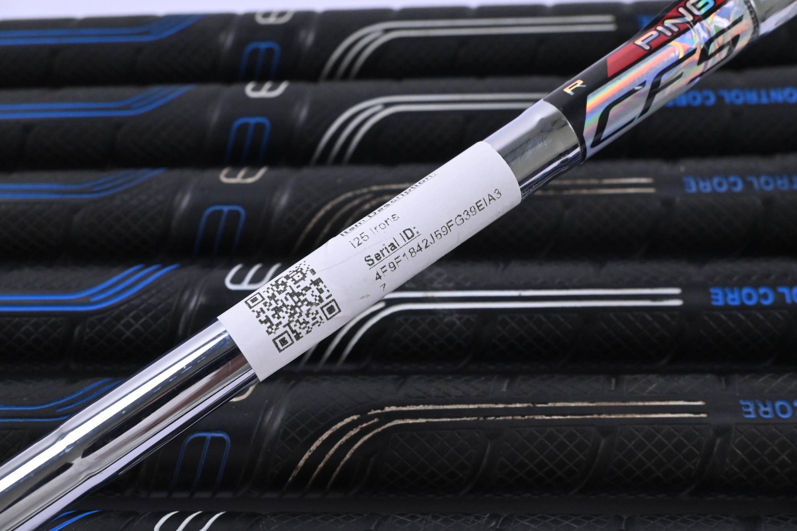 Ping i25 Irons / 4-PW / Black Dot / Regular Flex Ping CFS Shafts