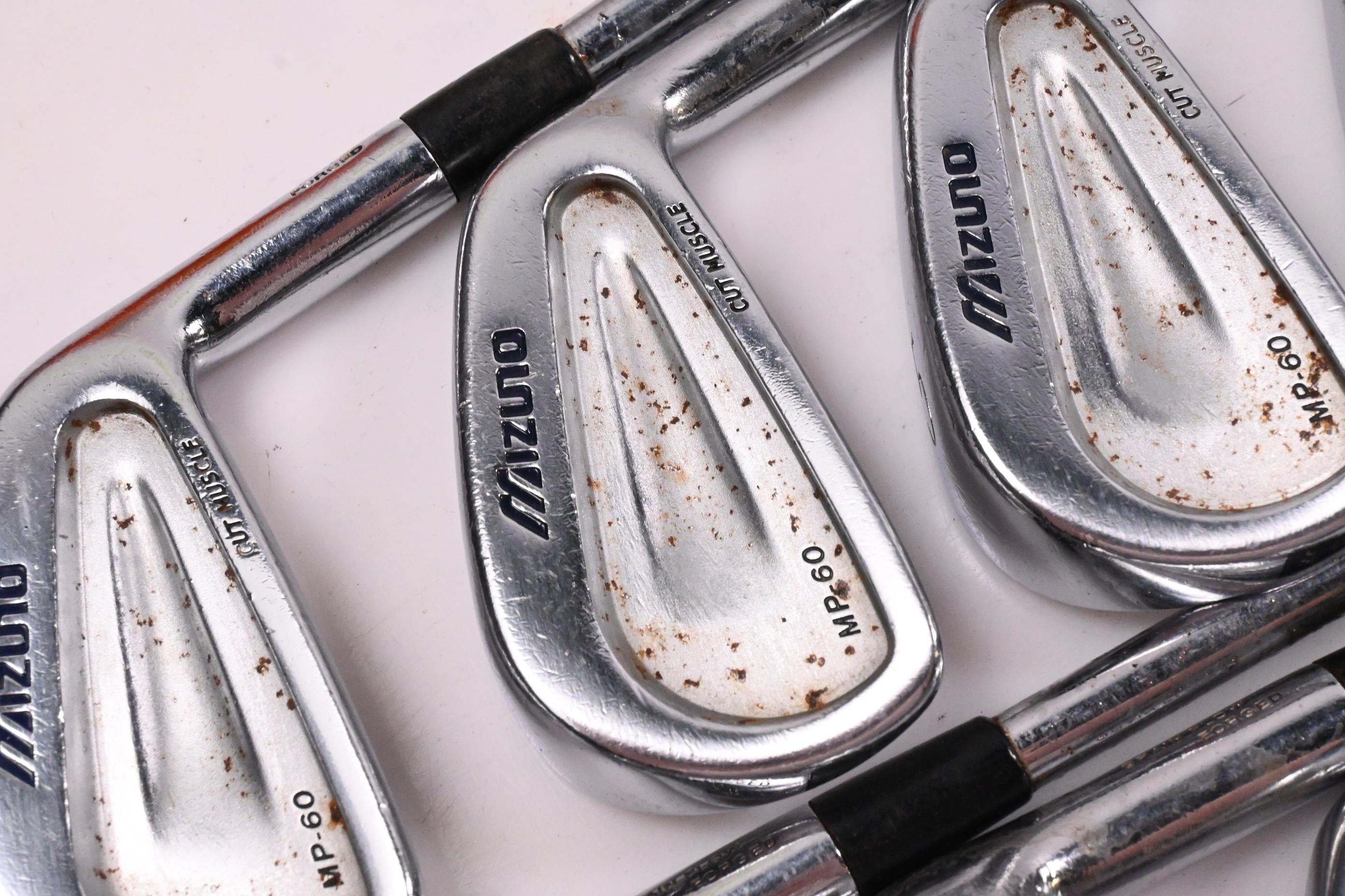 Mizuno MP-60 Irons / 3-PW / Stiff Flex Steel Shafts