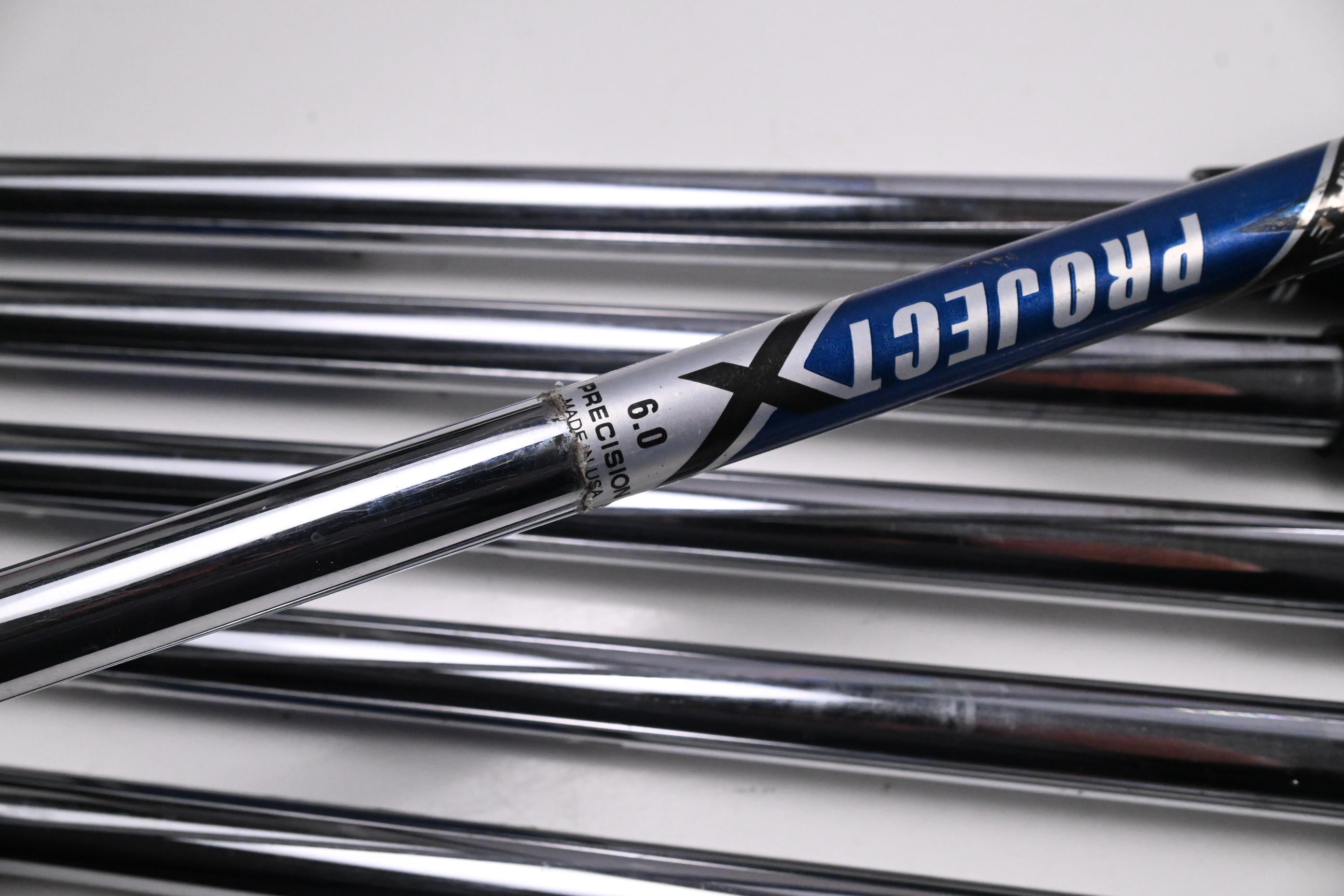 John Letters TR47 Irons / 5-9I+SW / Stiff Flex Project X Rifle Shafts