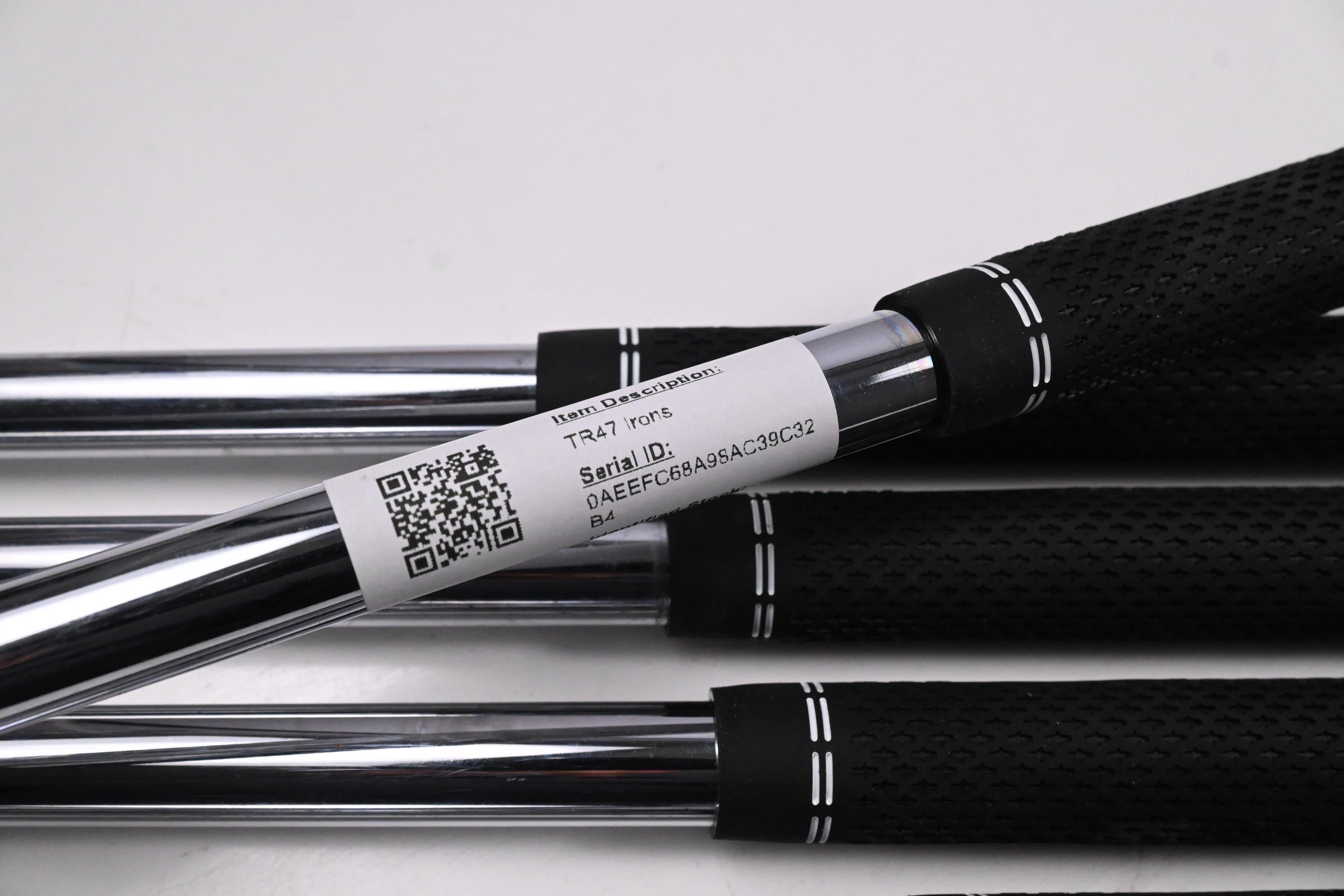 John Letters TR47 Irons / 5-9I+SW / Stiff Flex Project X Rifle Shafts
