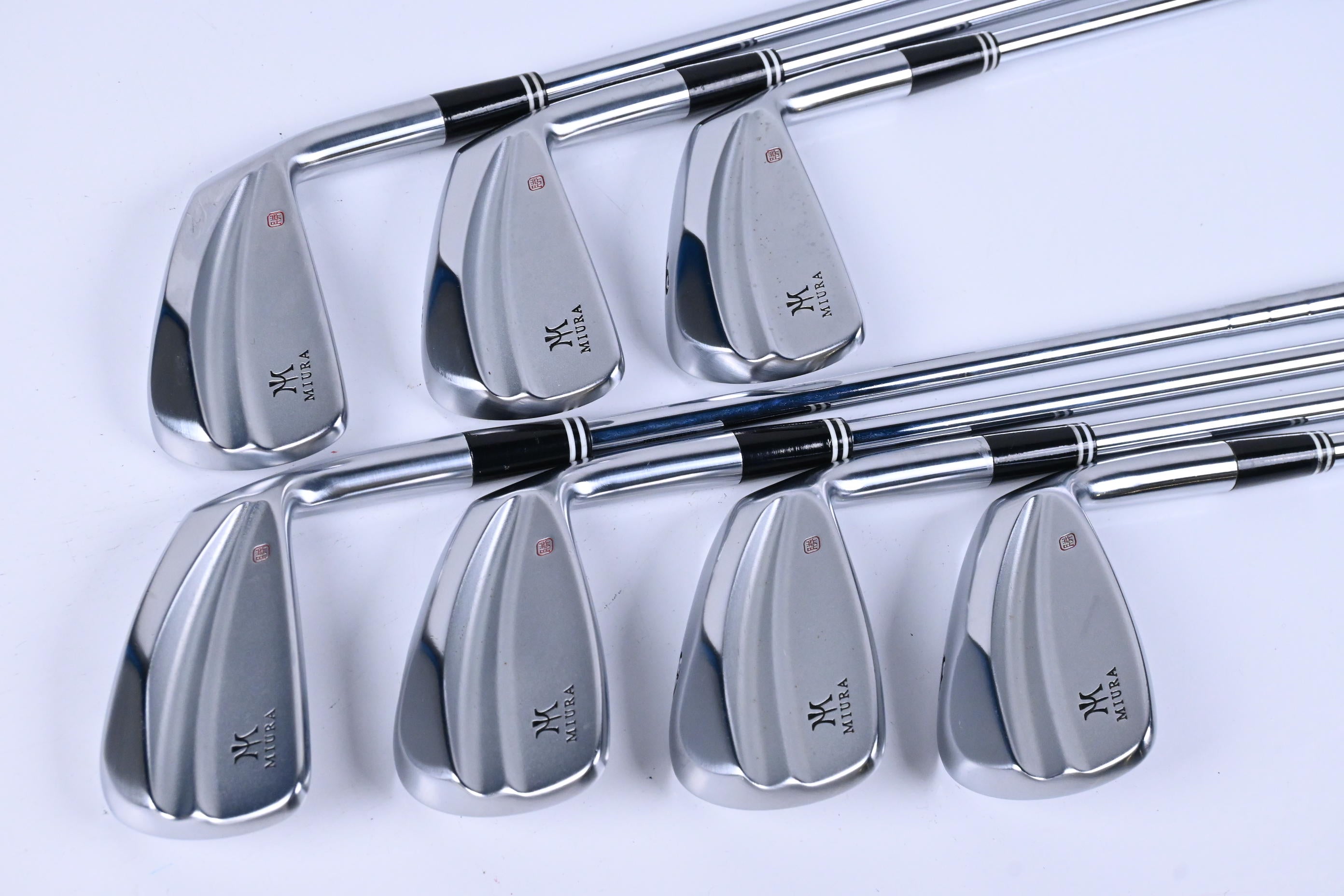 Miura KM-700 Irons / 4-PW / Stiff Flex AMT Black S300 Shafts