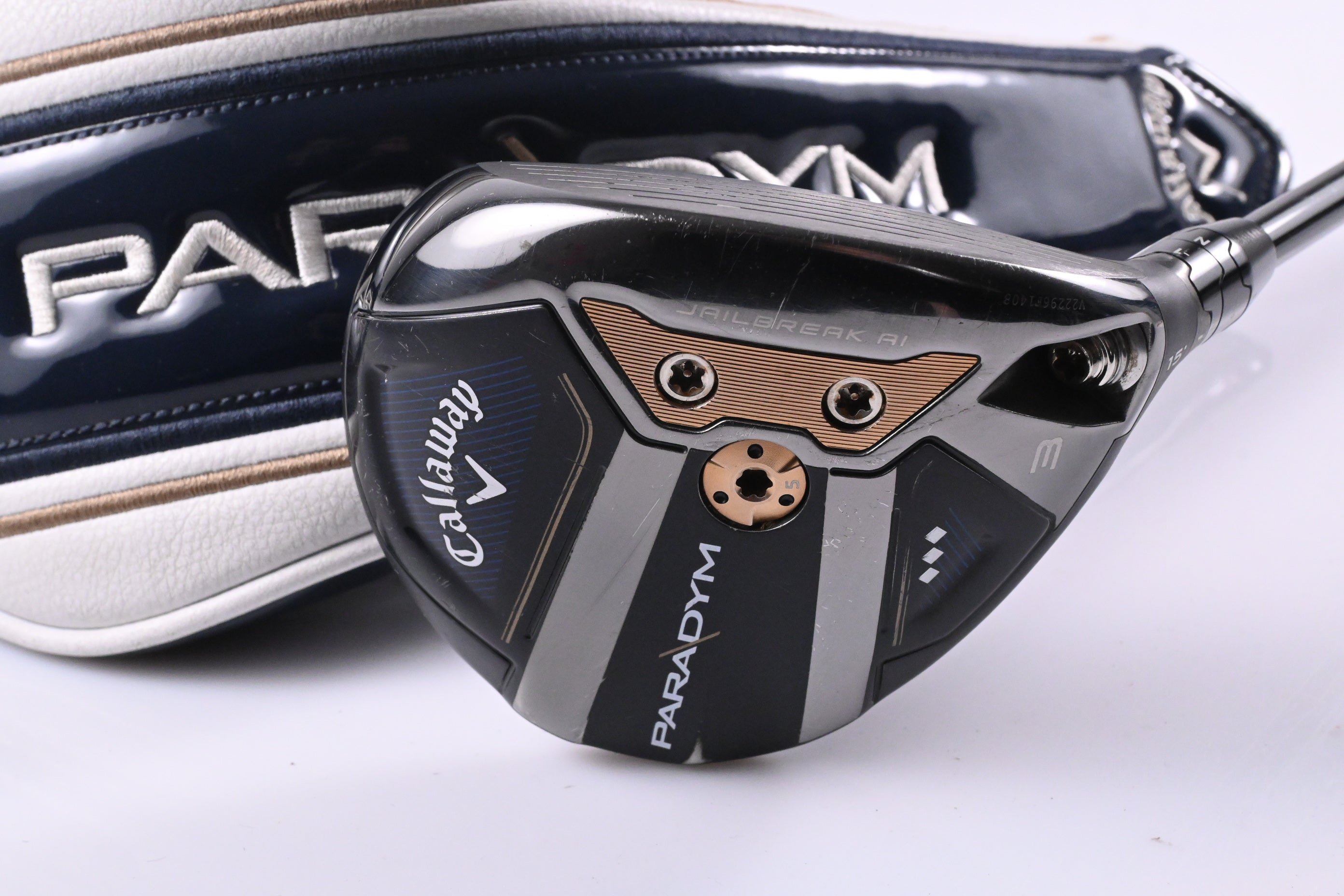 Callaway Paradym Triple Diamond #3 Wood / 15 Degree / Stiff Flex Denali Black 70