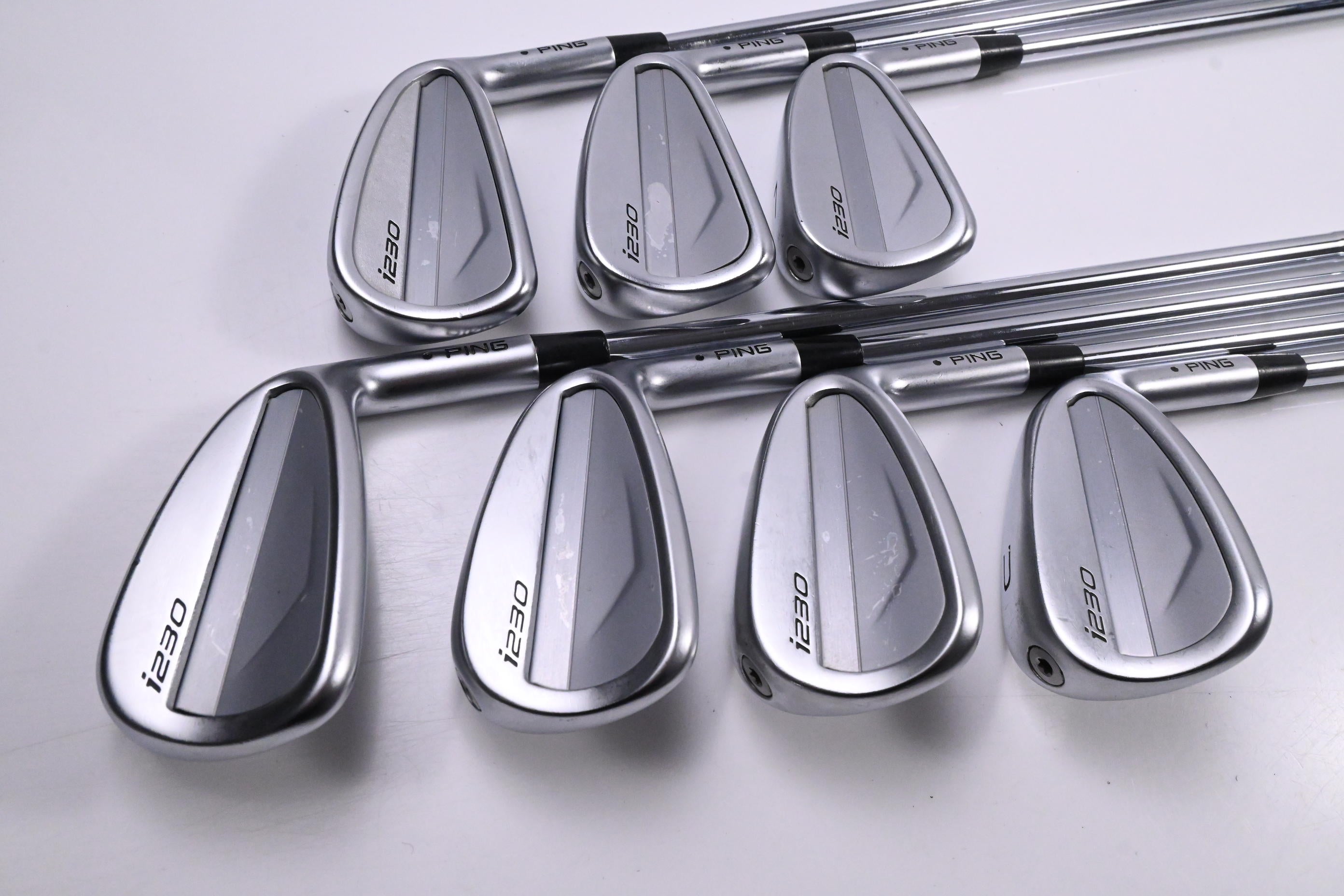 Ping i230 Irons / 5-PW+UW / Black Dot / Regular Flex Elevate MPH 95 Shafts