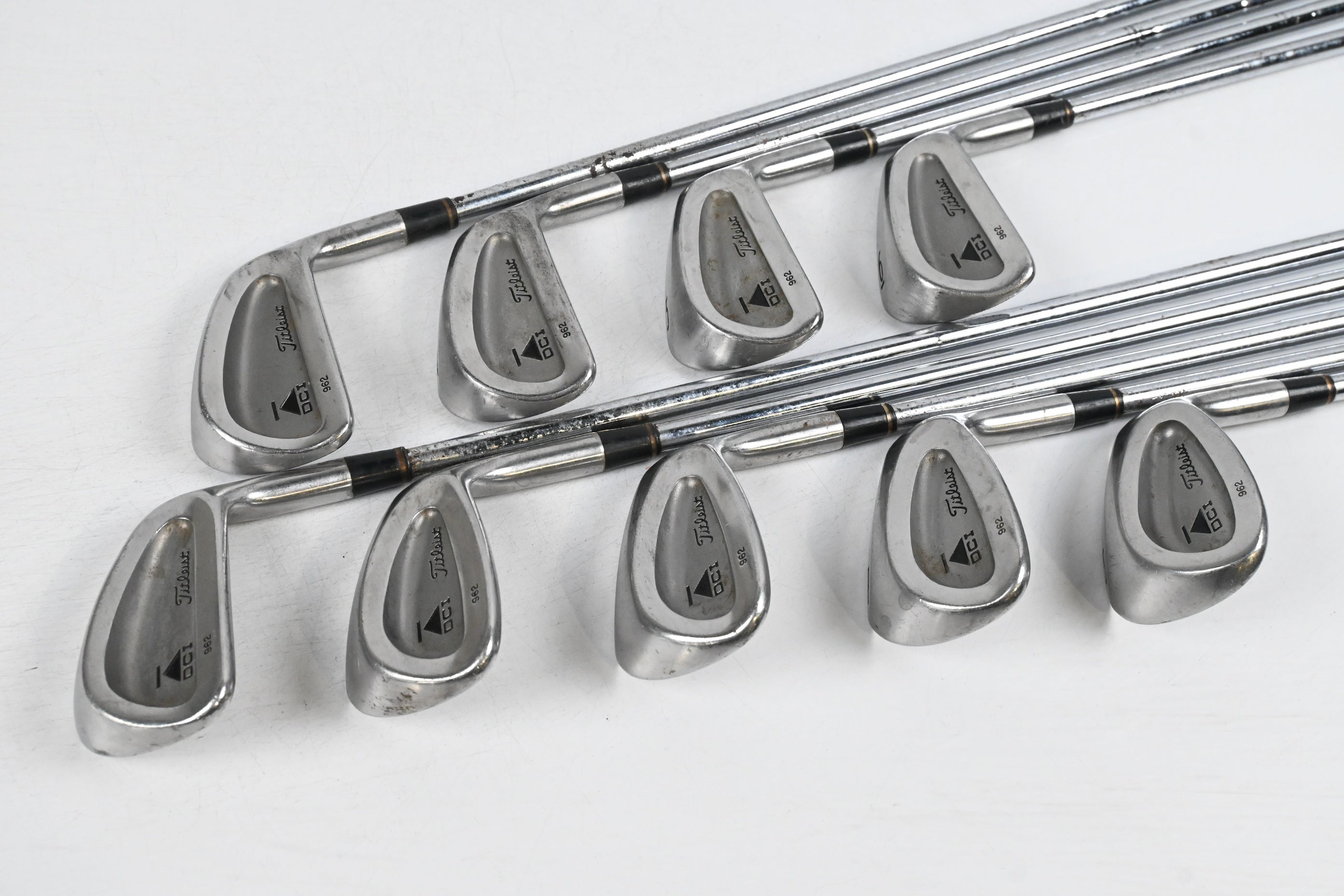 Titleist DCI 962 Irons / 3-PW+SW / Stiff Flex Dynamic Gold S300 Shafts