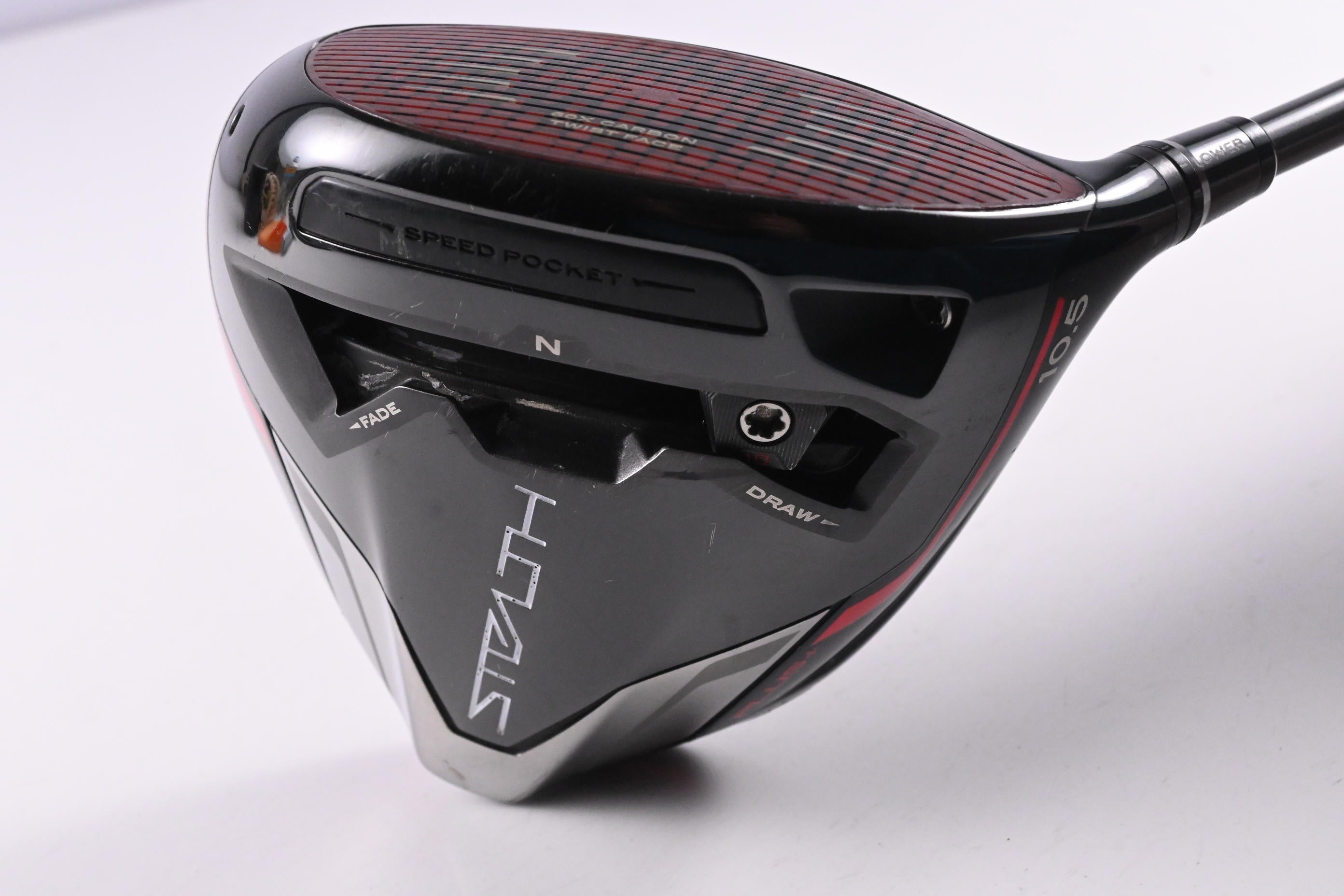 Taylormade Stealth Plus Driver / 10.5 Degree / Stiff Flex Evenflow Riptide 70