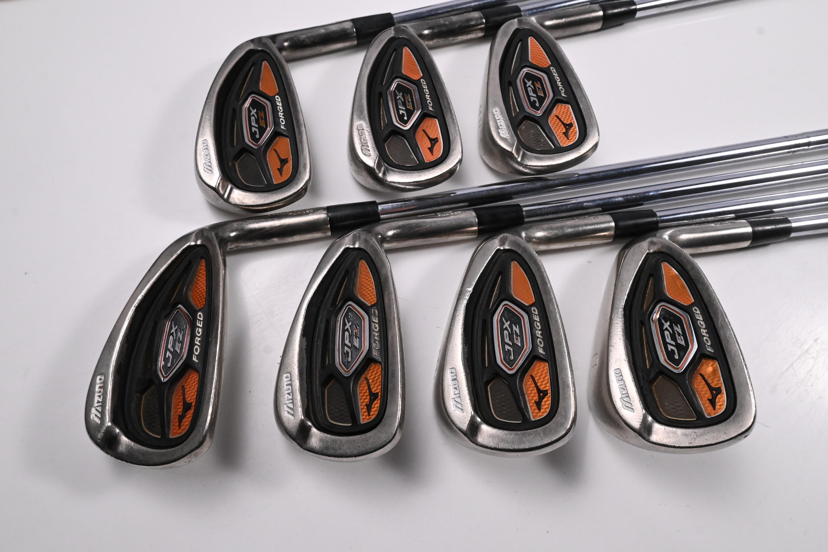 Mizuno JPX EZ Forged 2013 Irons / 4-PW / Stiff Flex XP 105 S300 Shafts