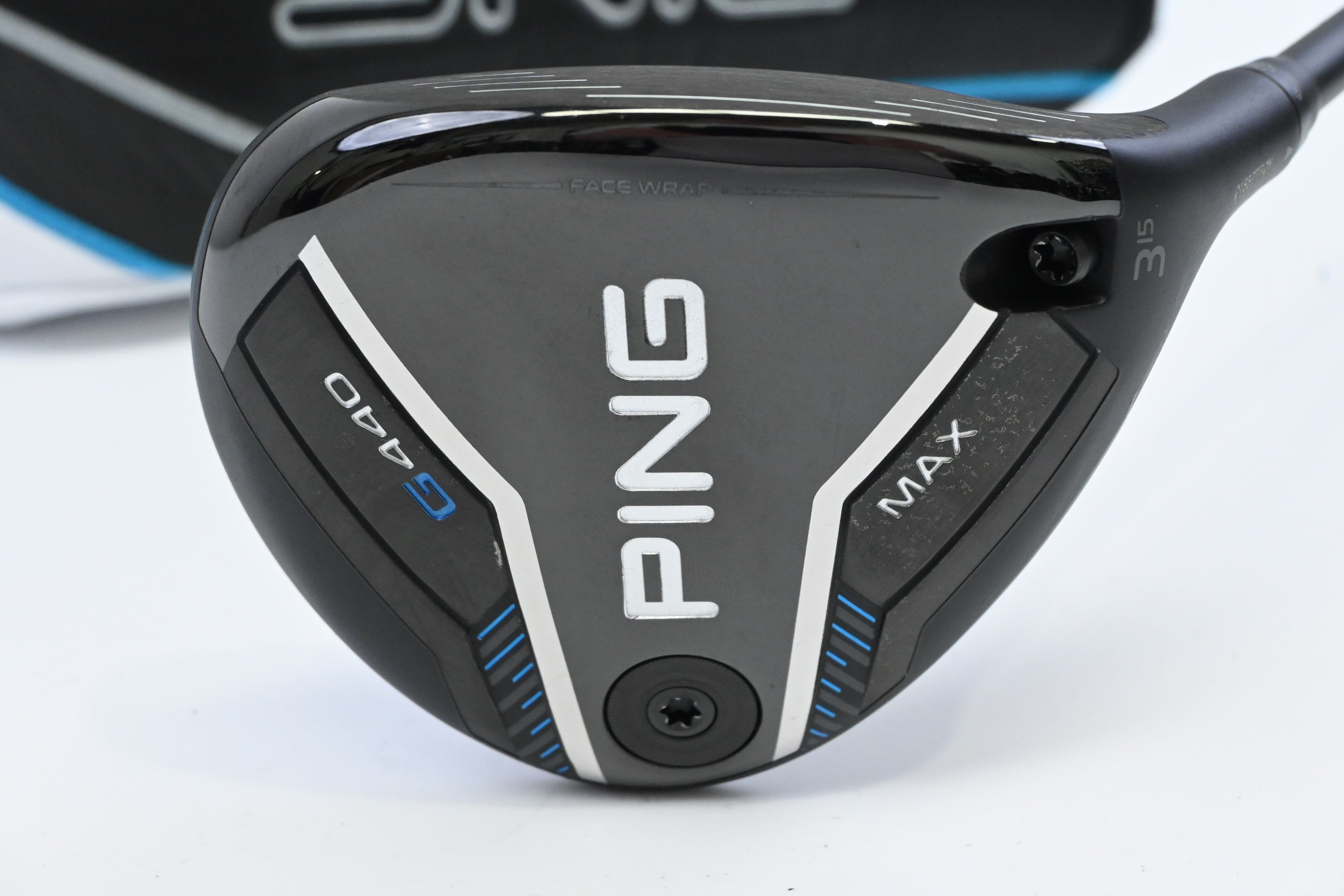 Ping G440 Max #3 Wood / 15 Degree / Stiff Flex Ping Alta CB Blue 65 Shaft