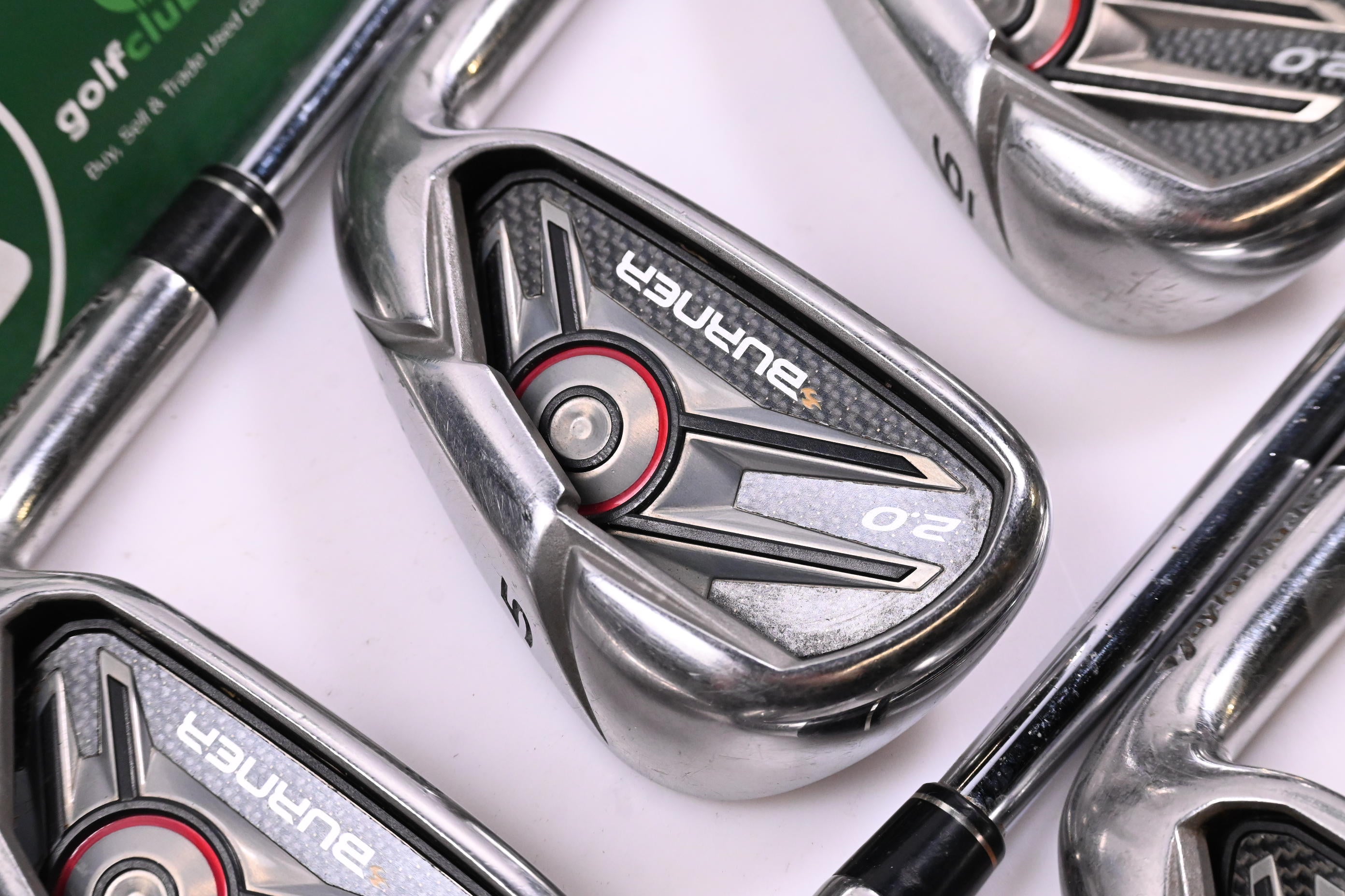 Taylormade Burner 2.0 Irons / 4-PW+SW / Regular Flex Taylormade 85 Shafts