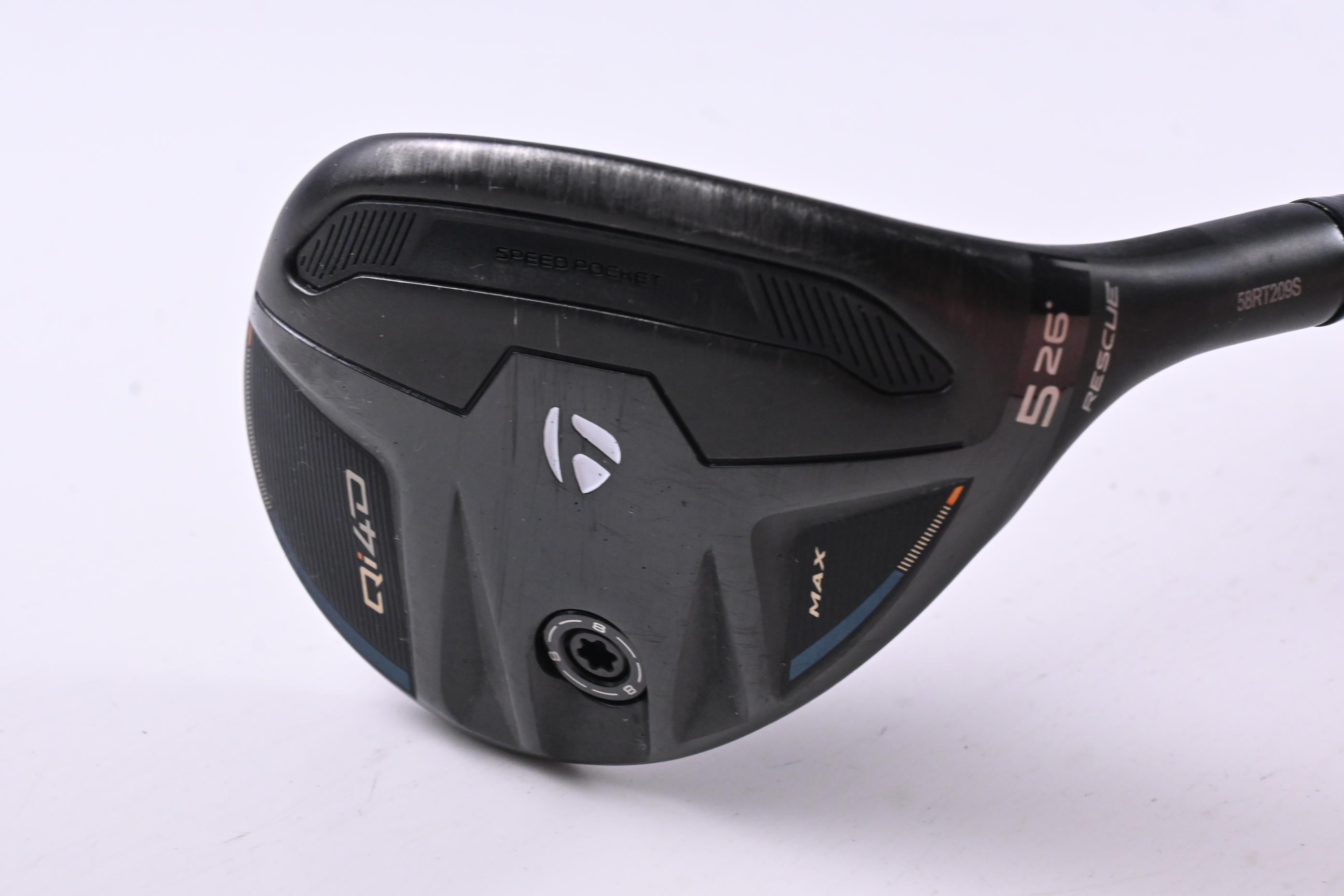 Taylormade Qi4D Max #5 Hybrid / 26 Degree / Regular Flex KBS Prototype 75 Shaft