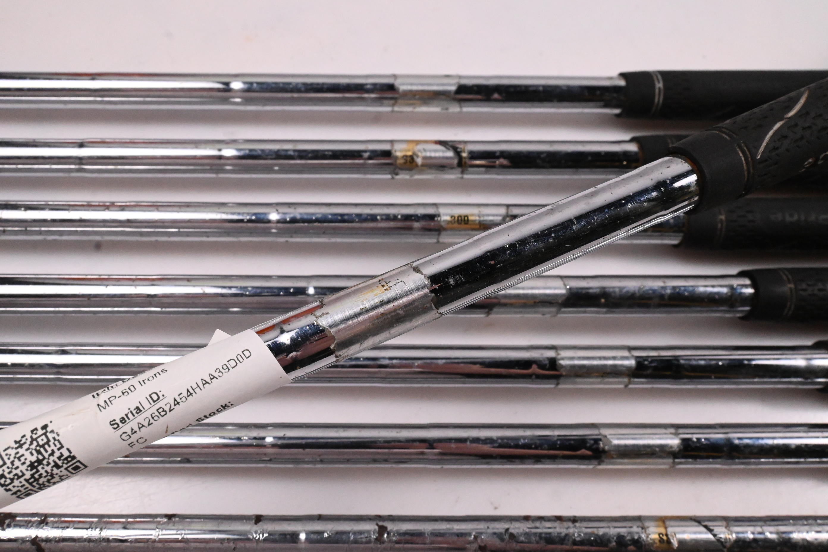 Mizuno MP-60 Irons / 3-PW / Stiff Flex Steel Shafts