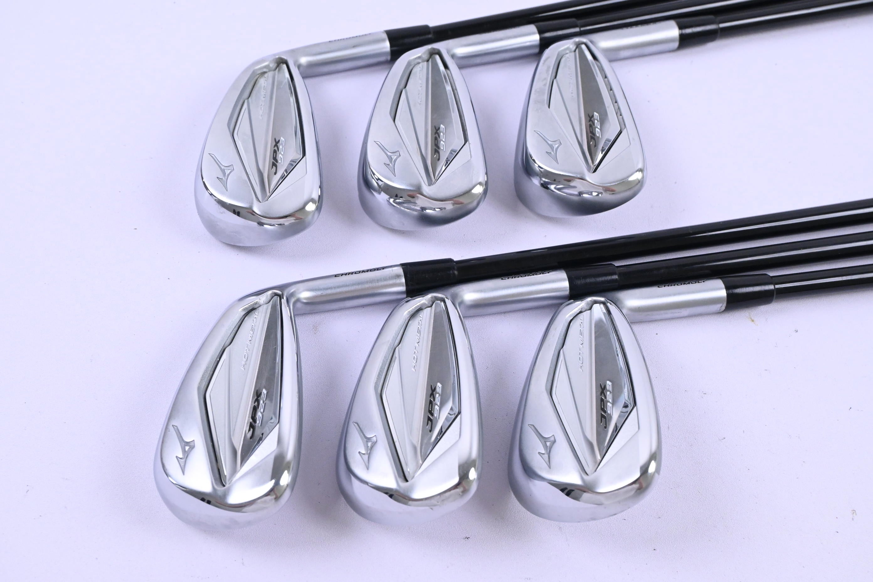 Mizuno JPX 923 Hot Metal Irons / 5-PW / Regular Flex Fujikura Speeder 50 Shafts