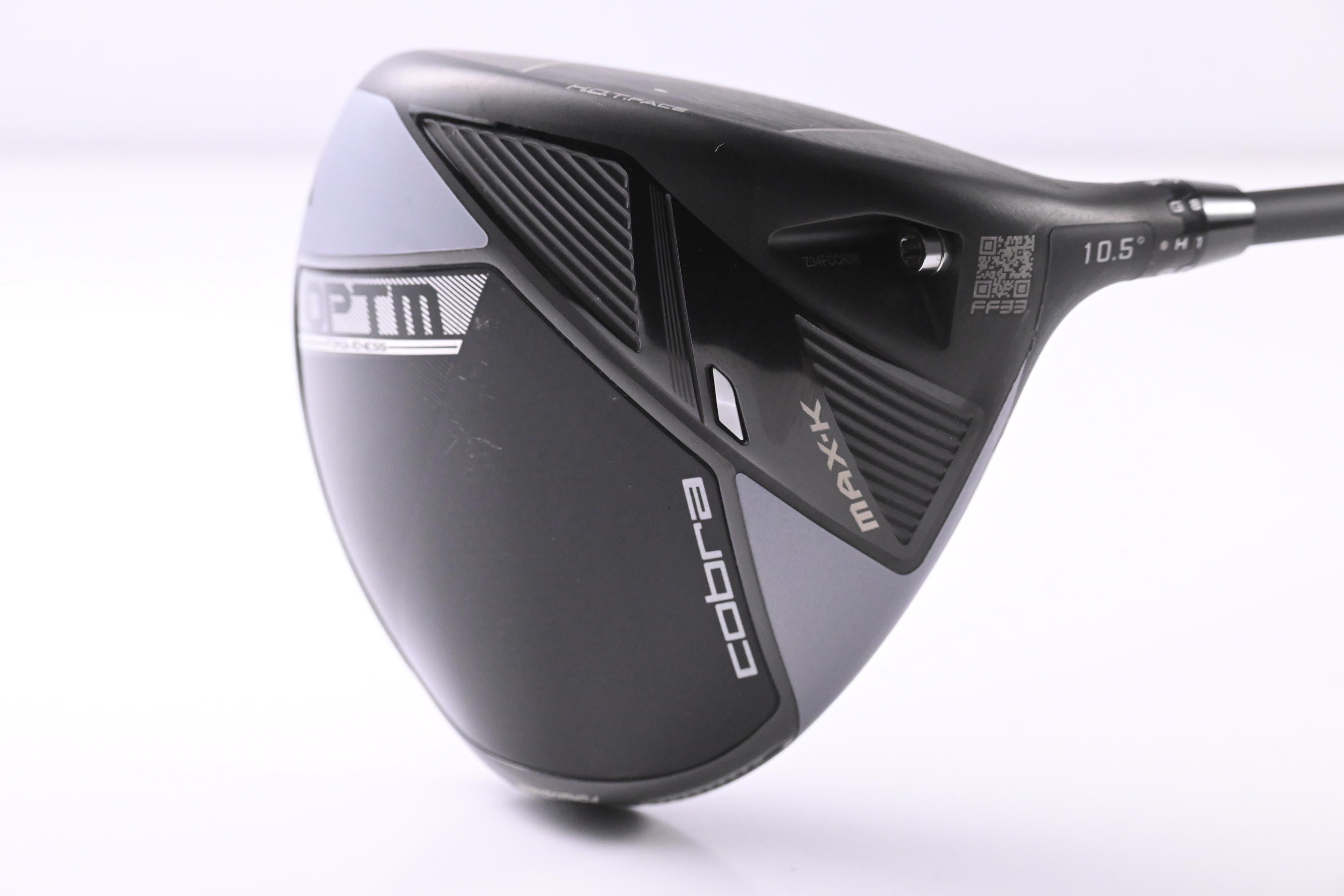 Cobra OPTM MAX-K Driver / 10.5 Degree / Stiff Flex Kai'li White Dark Wave 60 Shaft
