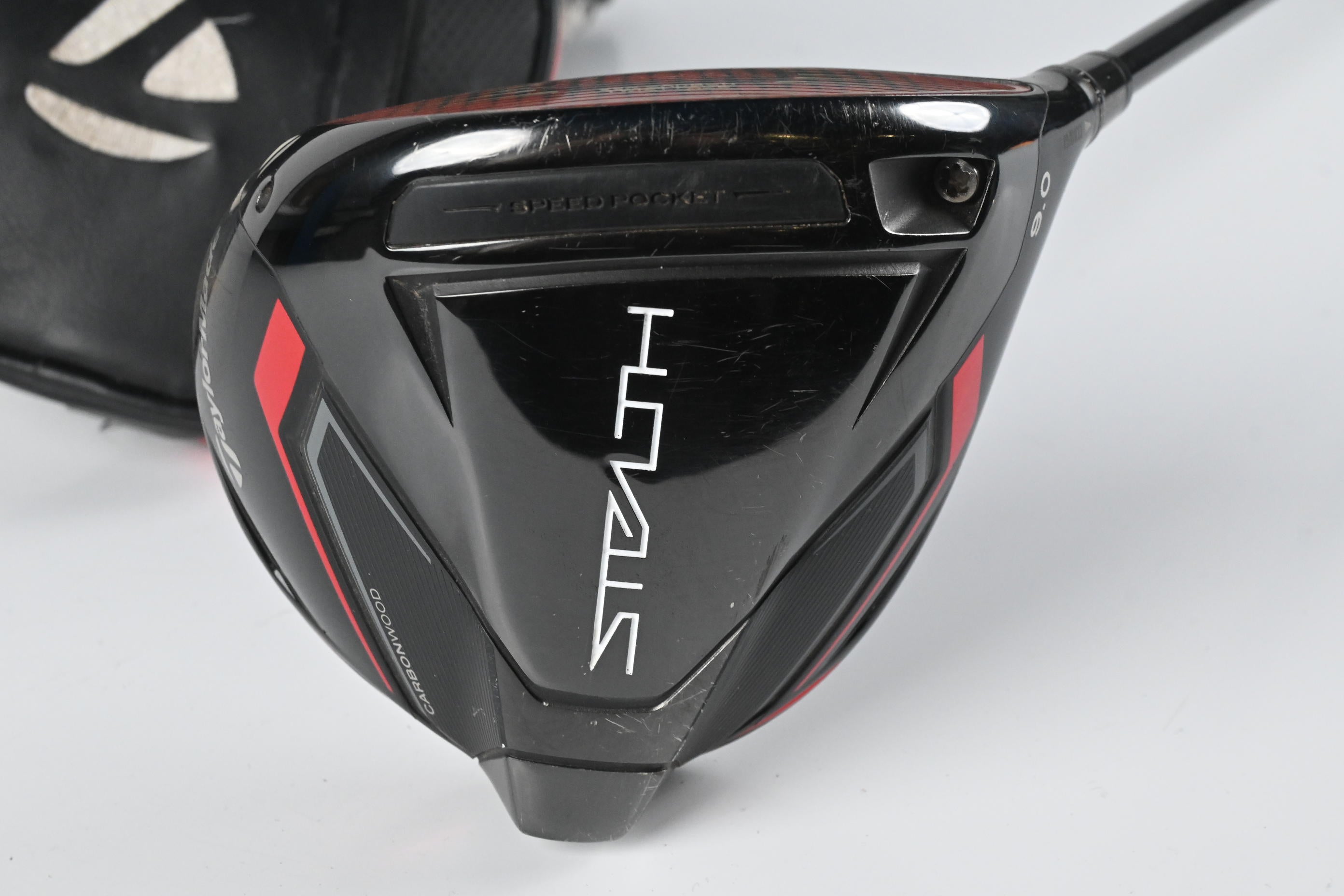 Taylormade Stealth Driver / 9 Degree / Stiff Flex HZRDUS Smoke Black RDX 60