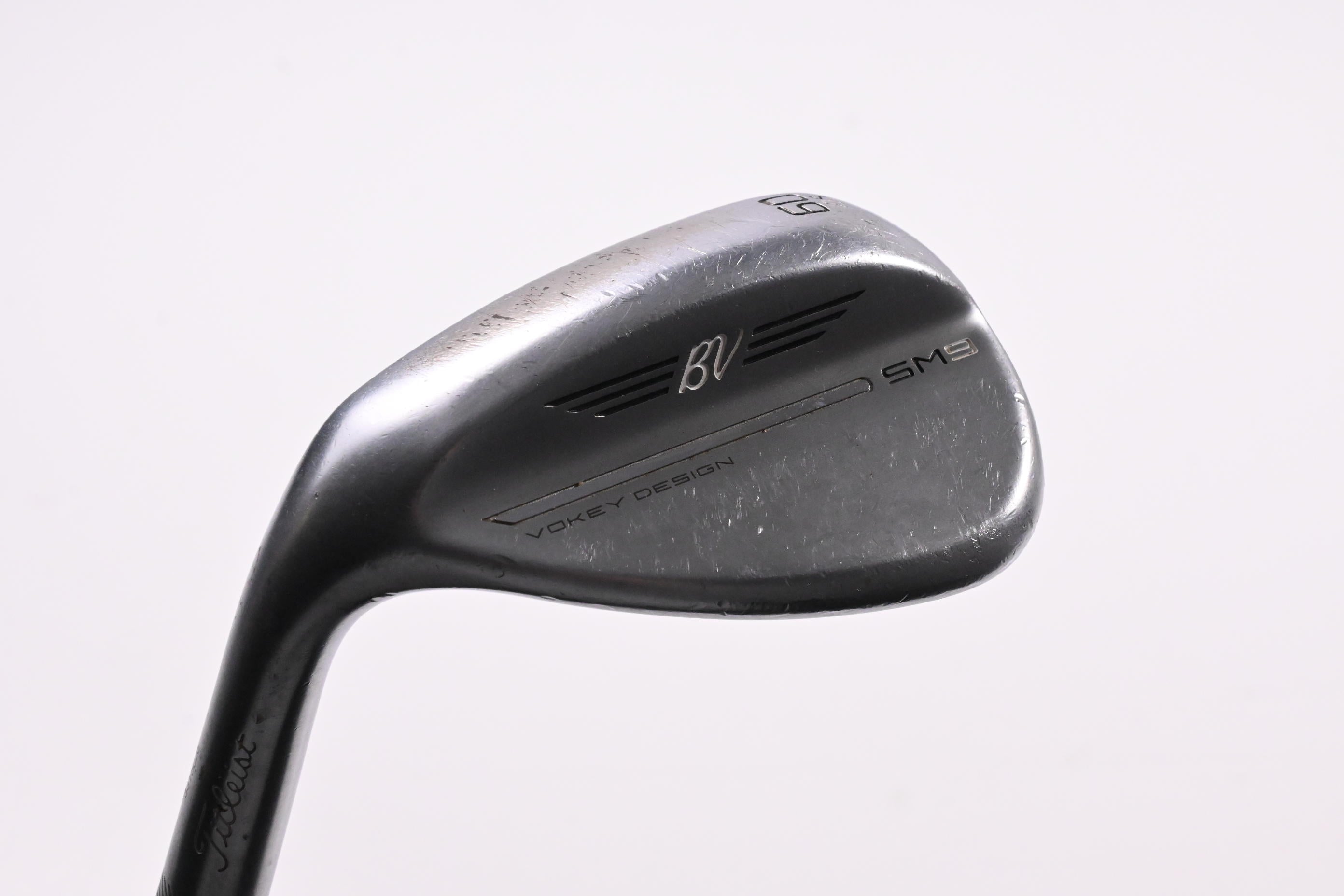 Left Hand Titleist Vokey SM9 Lob Wedge / 60 Degree / Wedge Flex Vokey SM9 Shaft