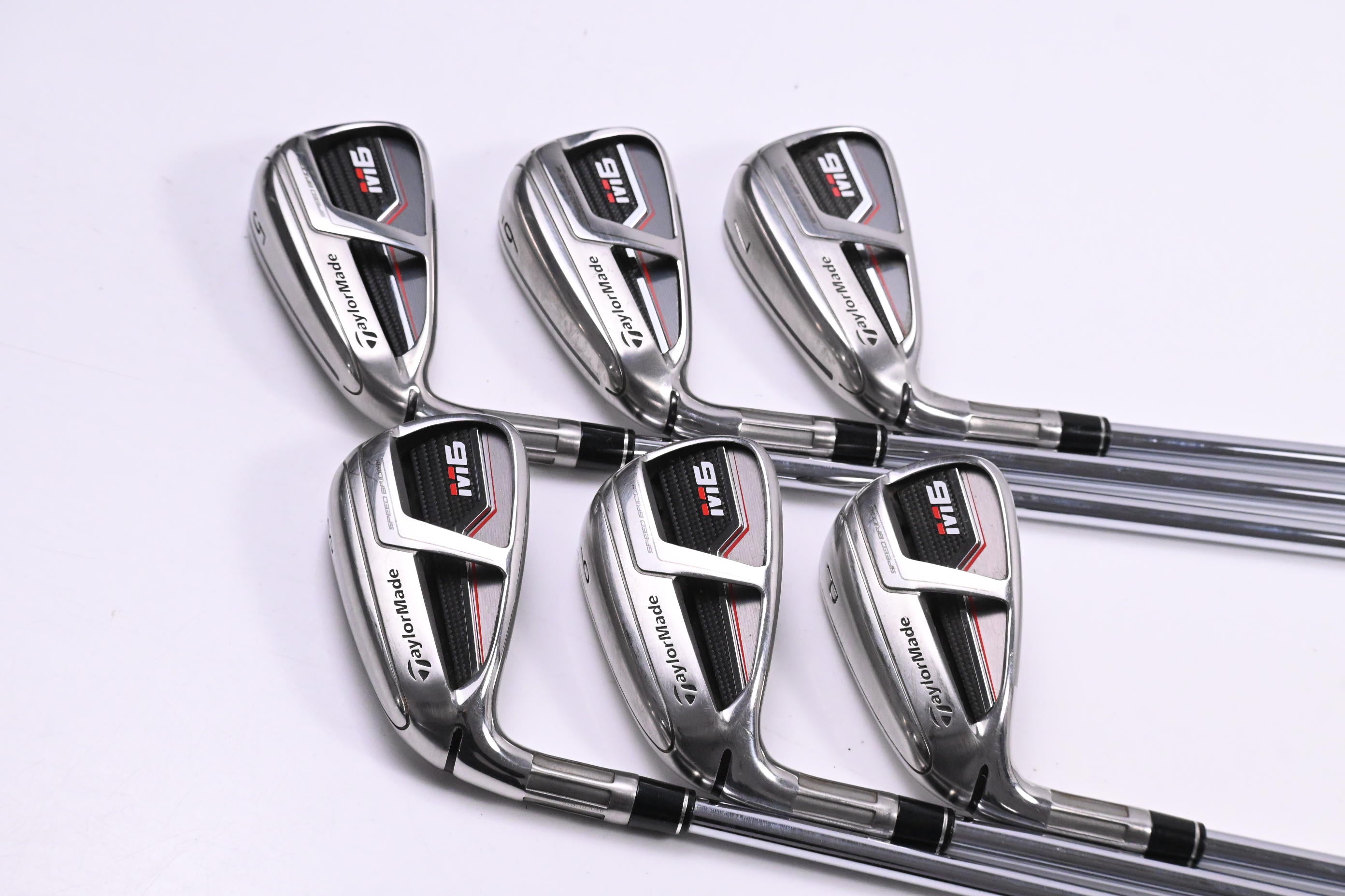Taylormade M6 Irons / 5-PW / Regular Flex KBS MAX 85 Shaft
