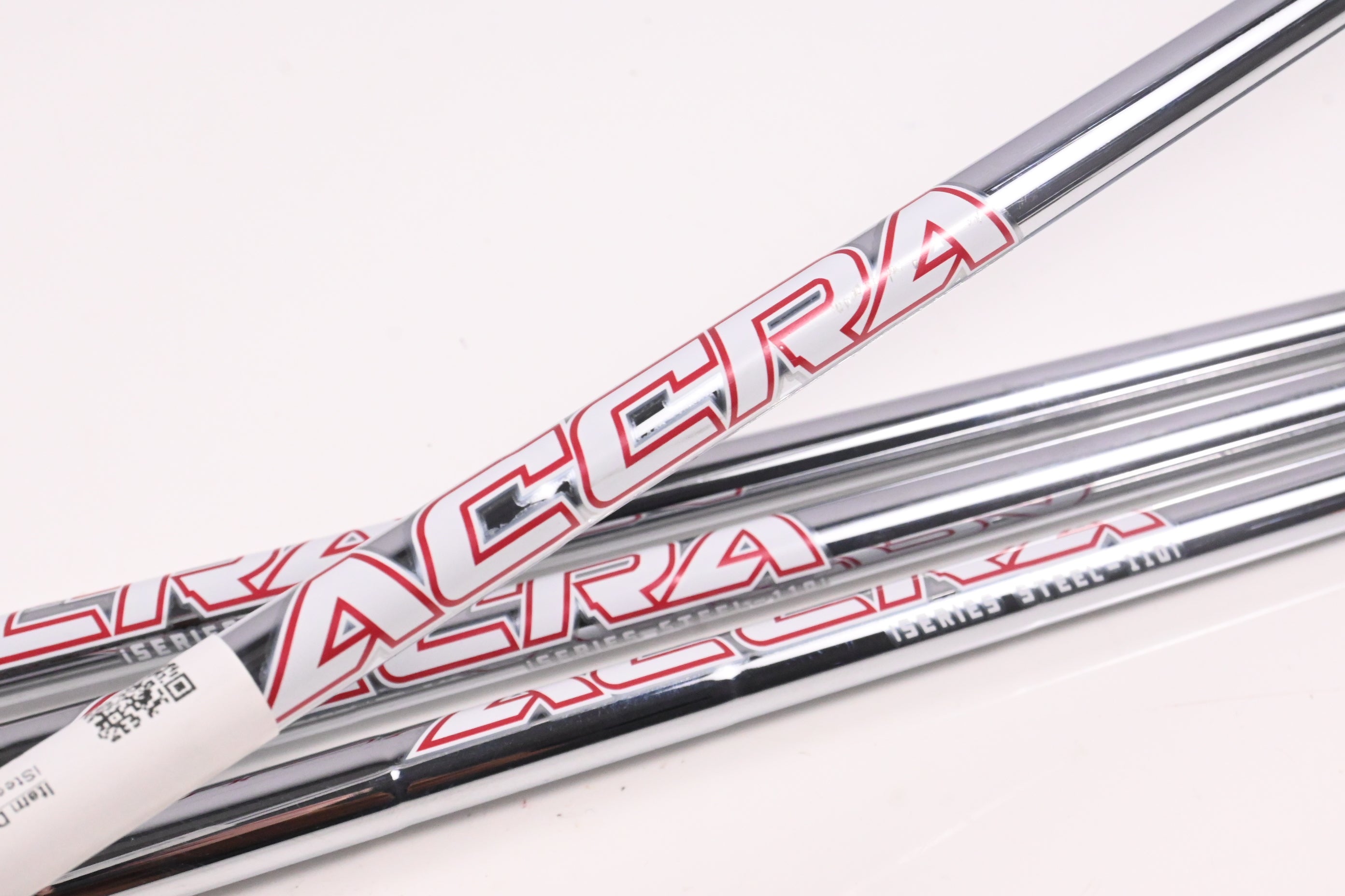 Accra iSeries Steel Red 110i Iron Shafts / Regular Flex / Set Of 4 / .355" Tip