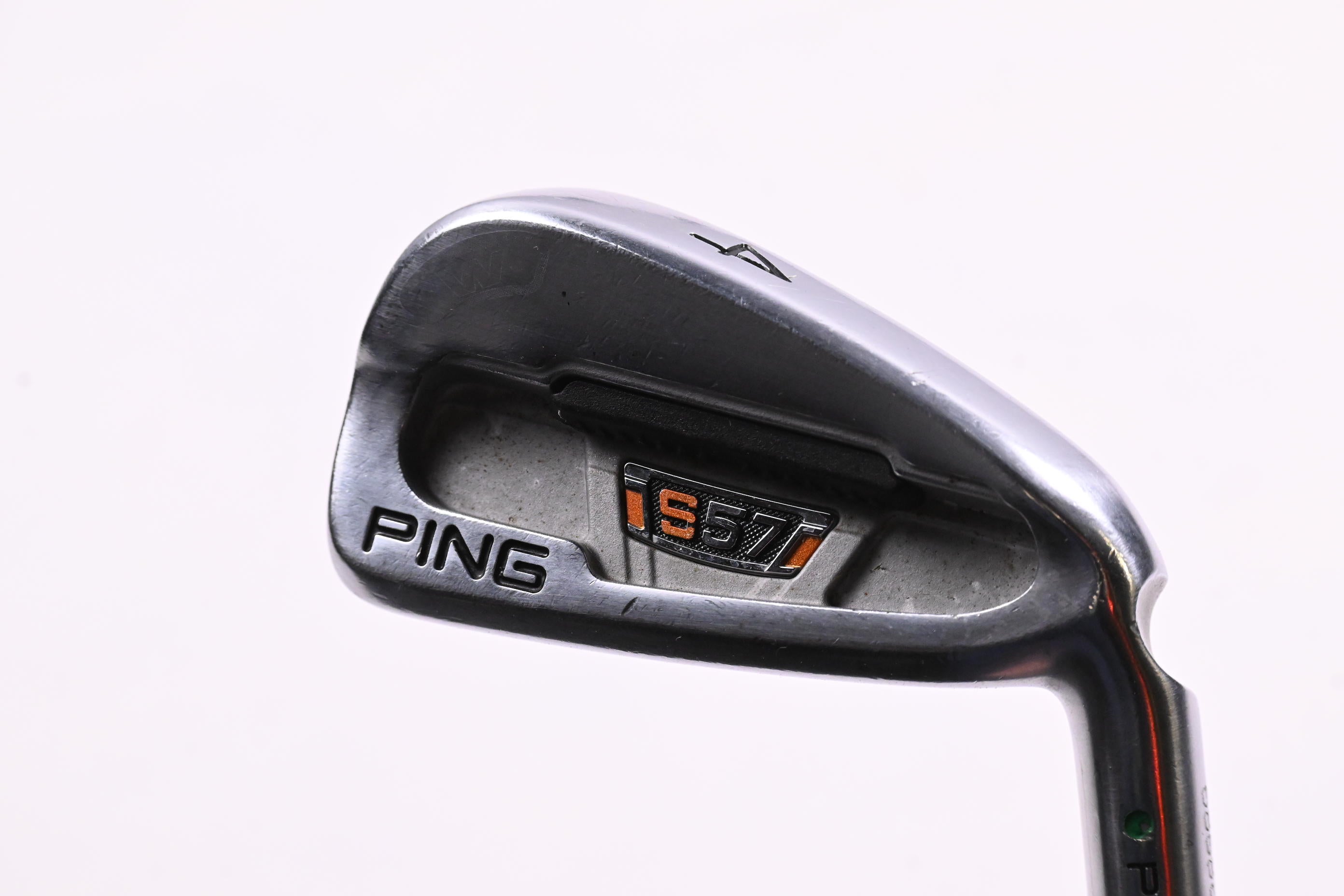 Ping S57 #4 Iron / 24 Degree / Green Dot / Regular Flex Ping AWT Shaft