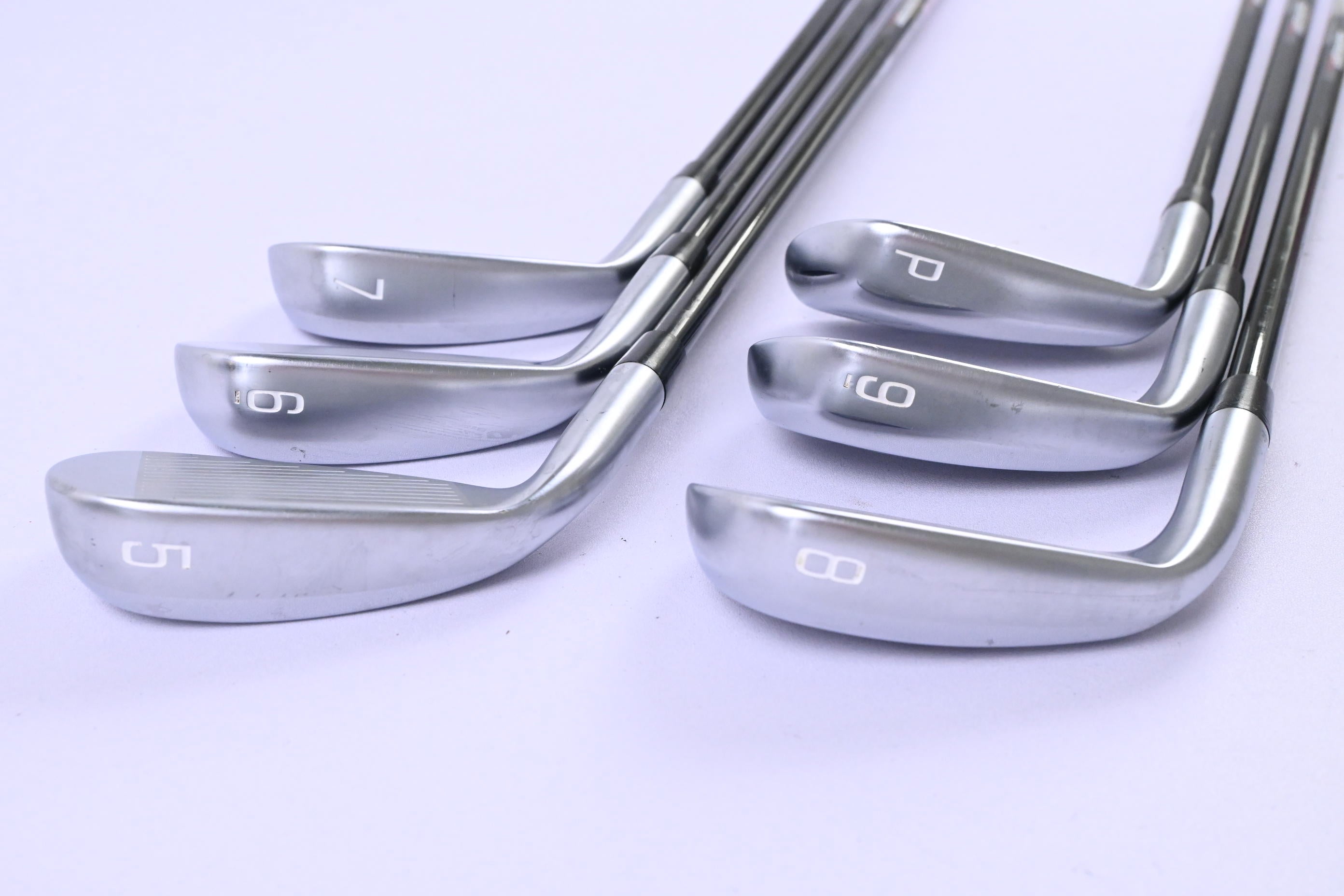 Mizuno JPX 923 Hot Metal Irons / 5-PW / Regular Flex Fujikura Speeder 50 Shafts