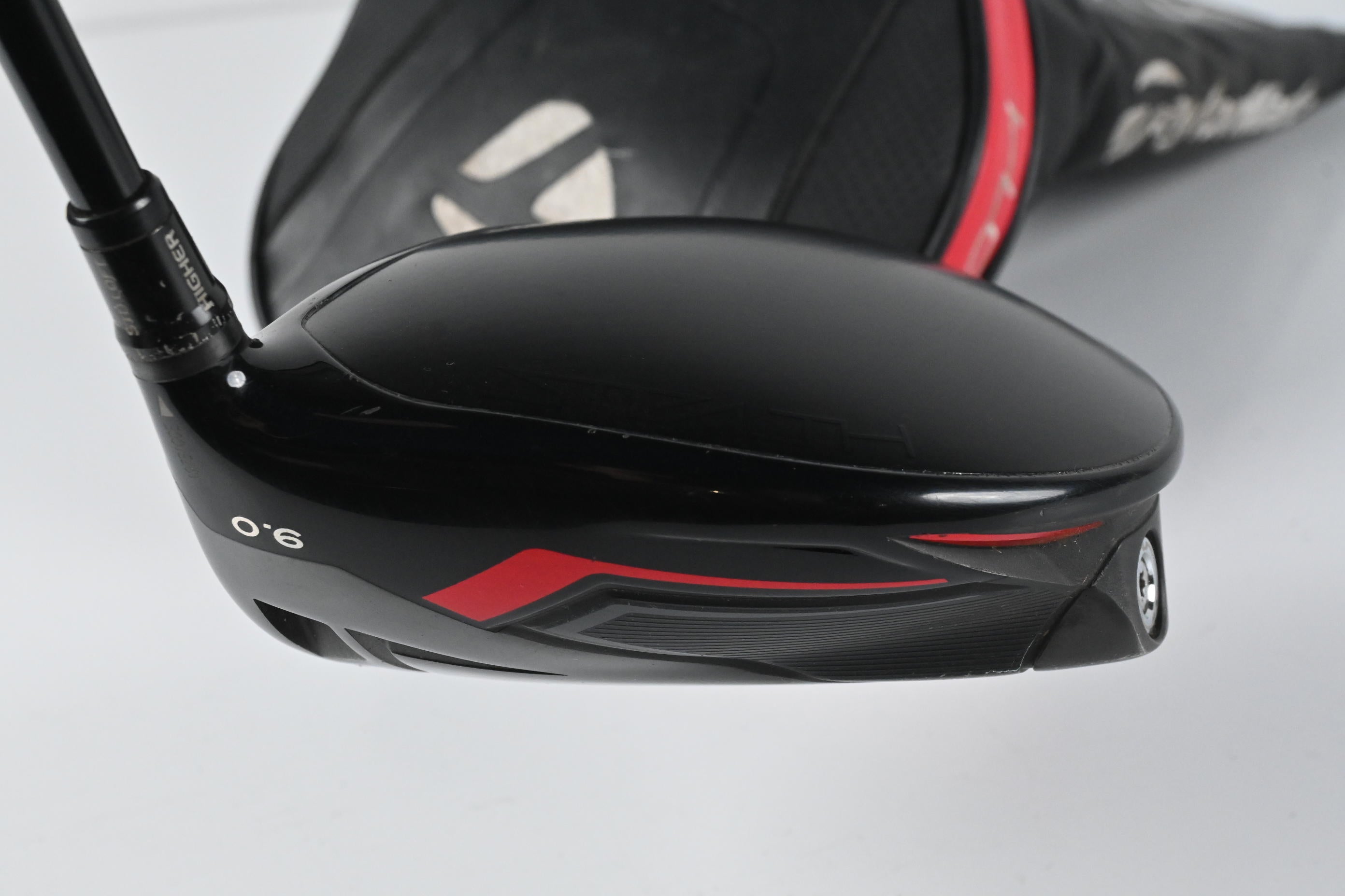 Taylormade Stealth Driver / 9 Degree / Stiff Flex HZRDUS Smoke Black RDX 60