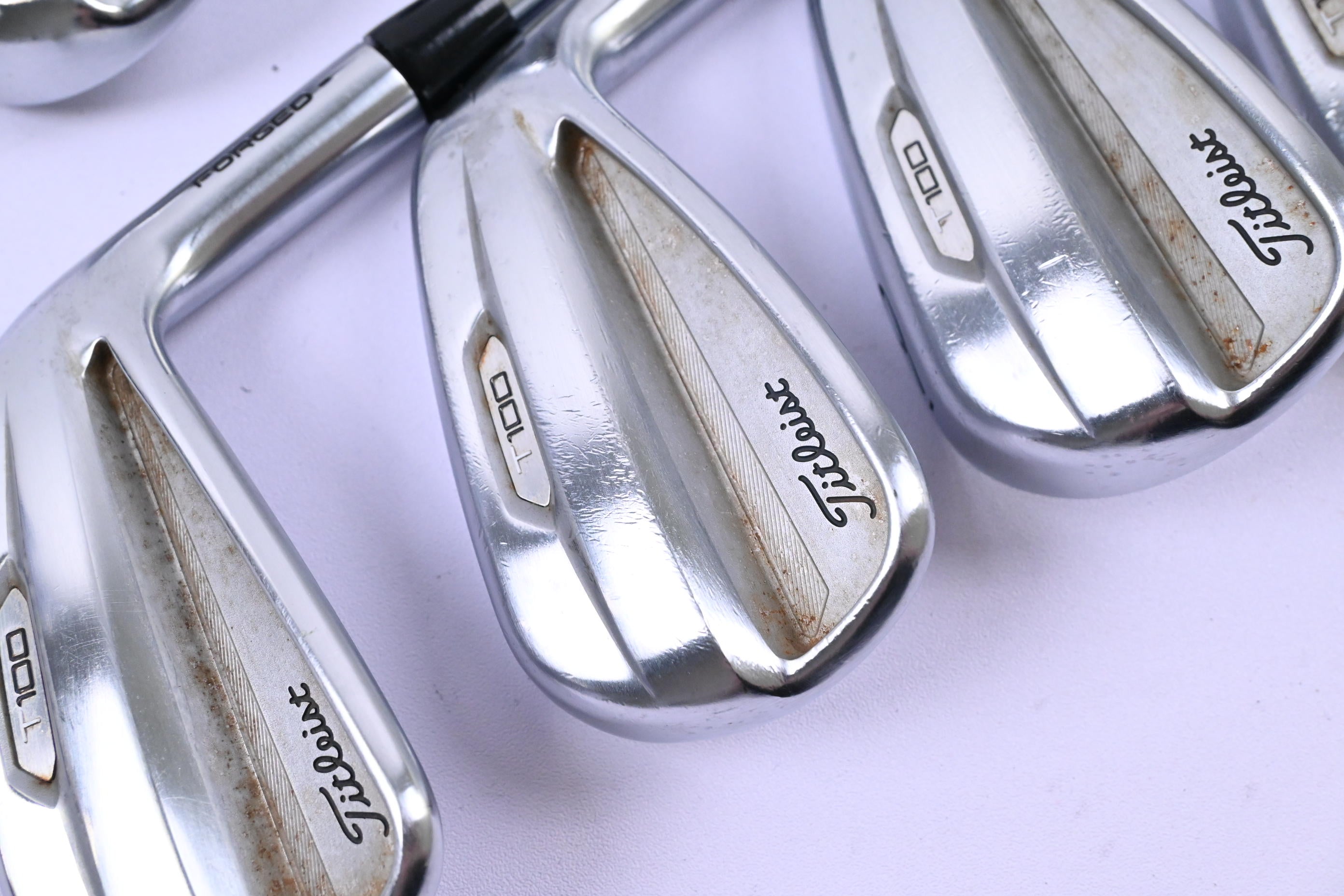 Titleist T100 2021 Irons / 4-PW / X-Flex Project X Rifle Shafts