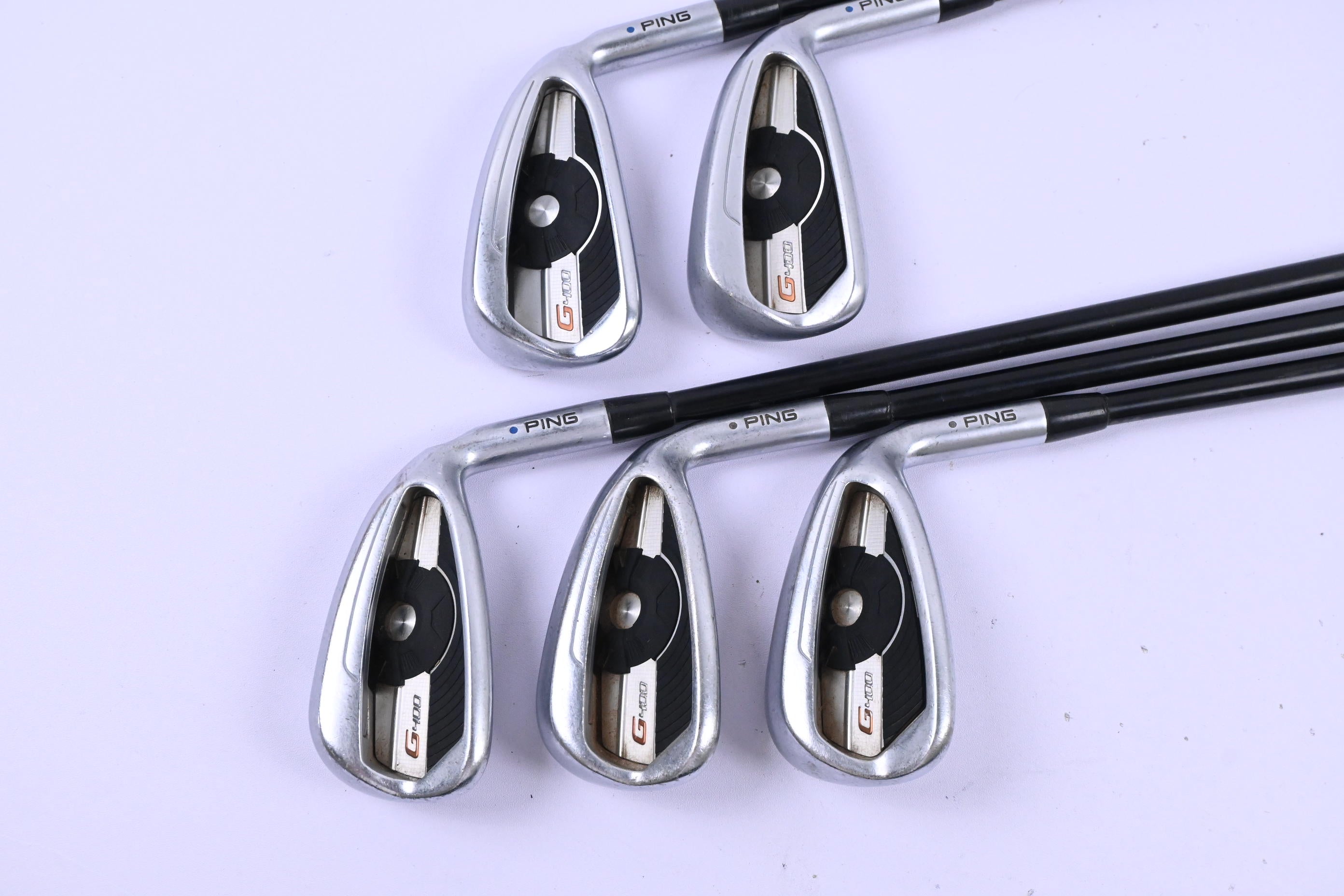Ping G400 Irons / 6-PW / Blue Dot / Regular Flex Ping Alta CB AWT Shafts